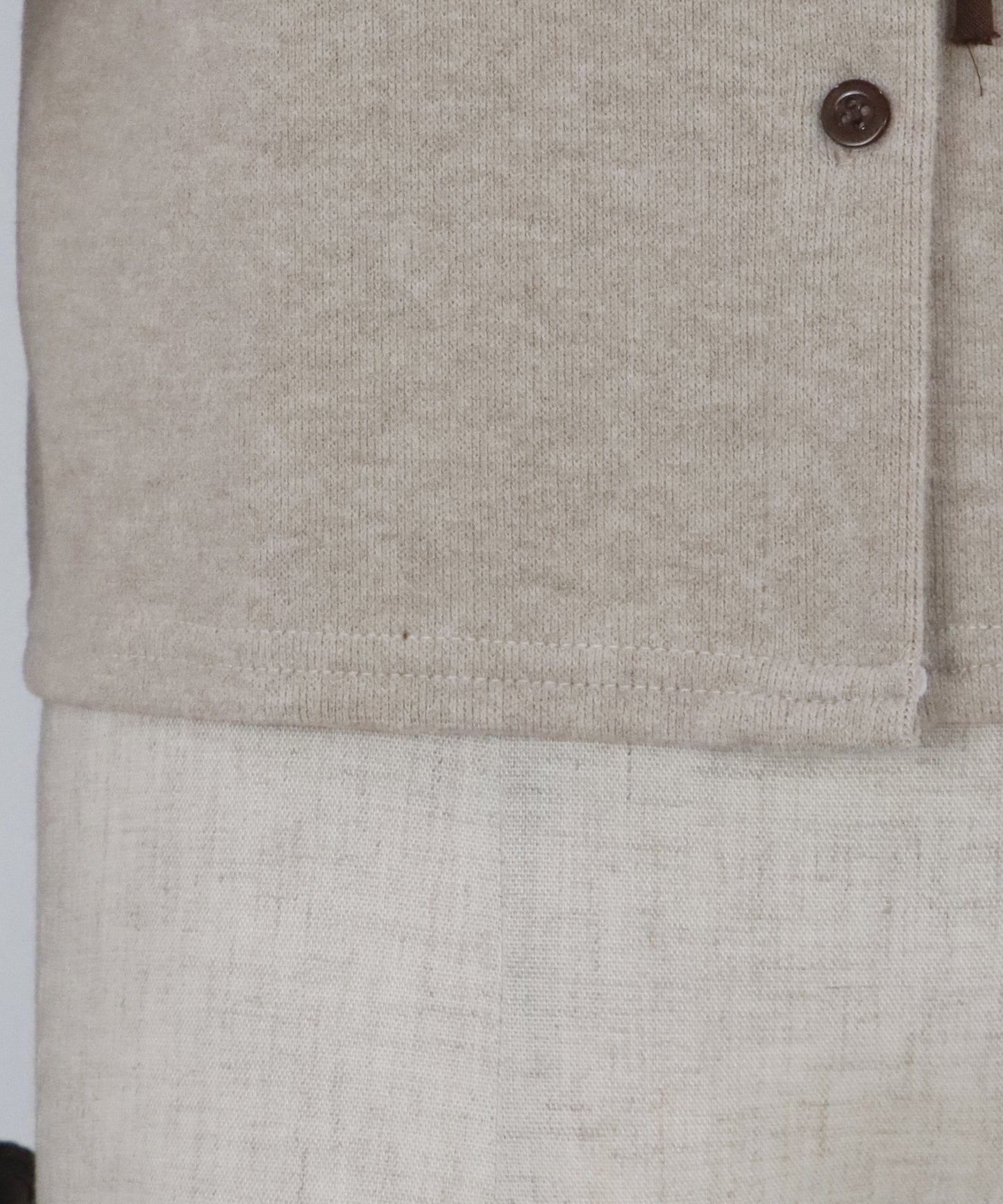 【早割5％OFF】フリルドッキングニット