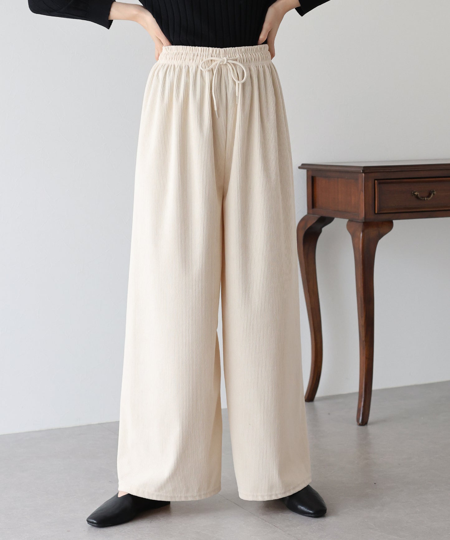 コーデュロイイージーパンツ