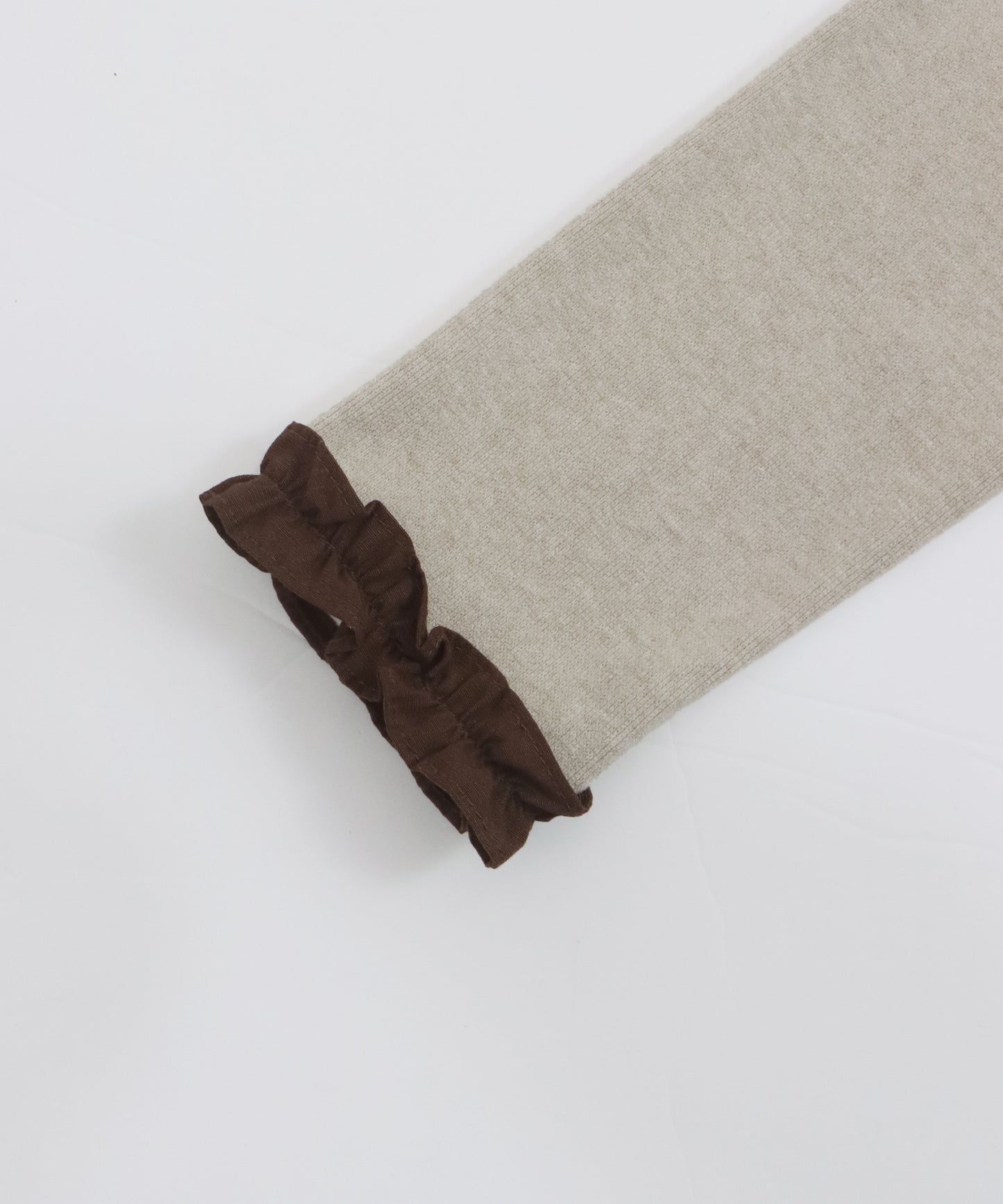 【早割5％OFF】フリルドッキングニット