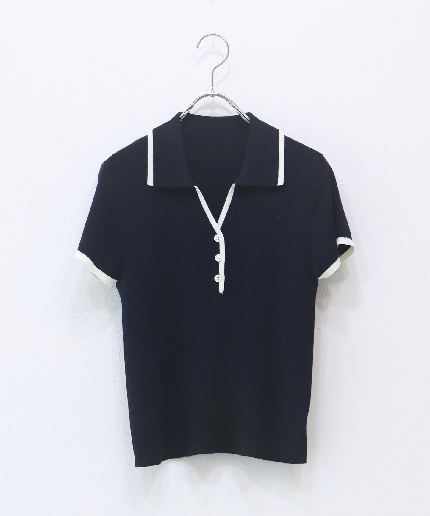 【早割5％OFF】バイカラースキッパーニット