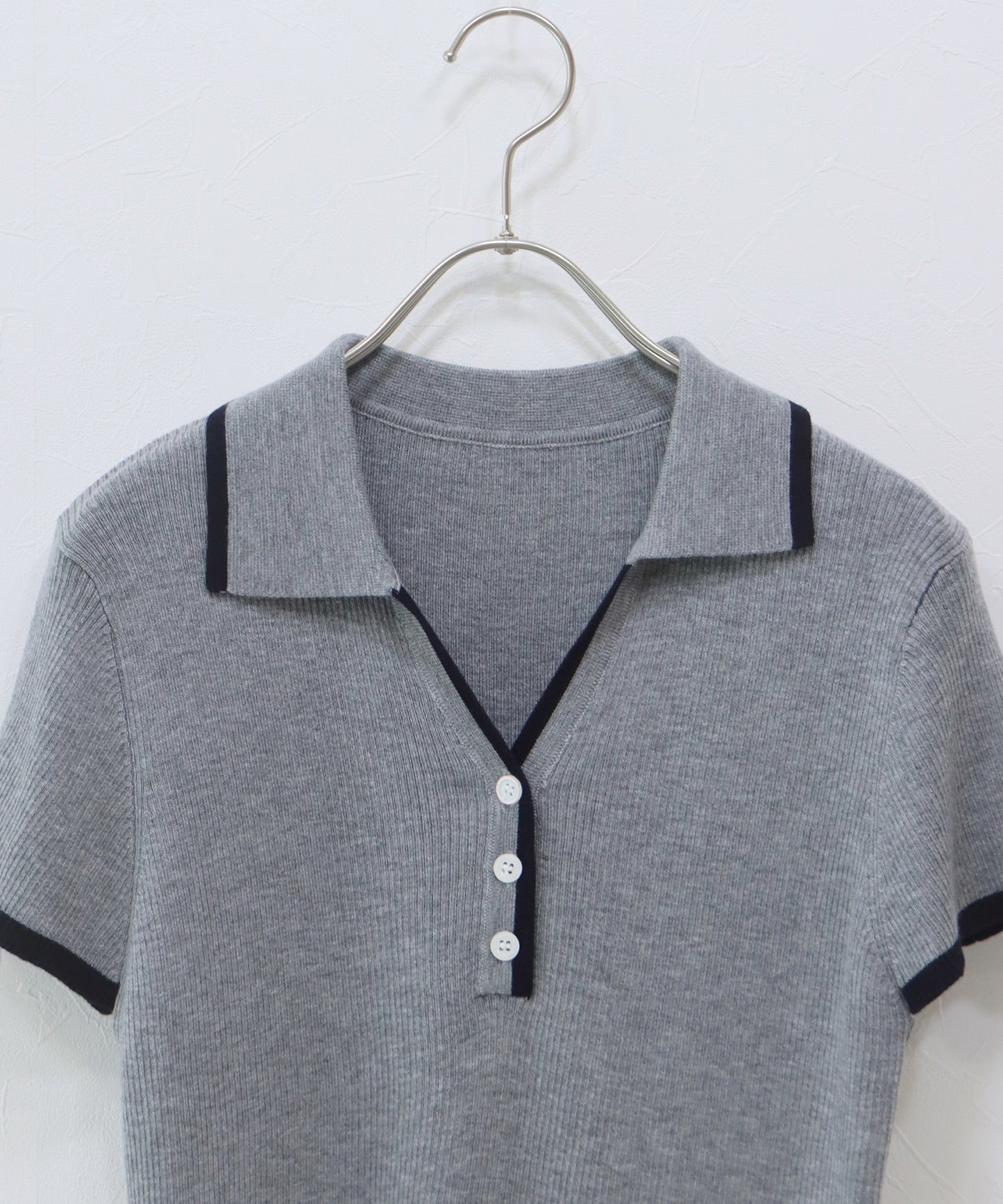 【早割5％OFF】バイカラースキッパーニット