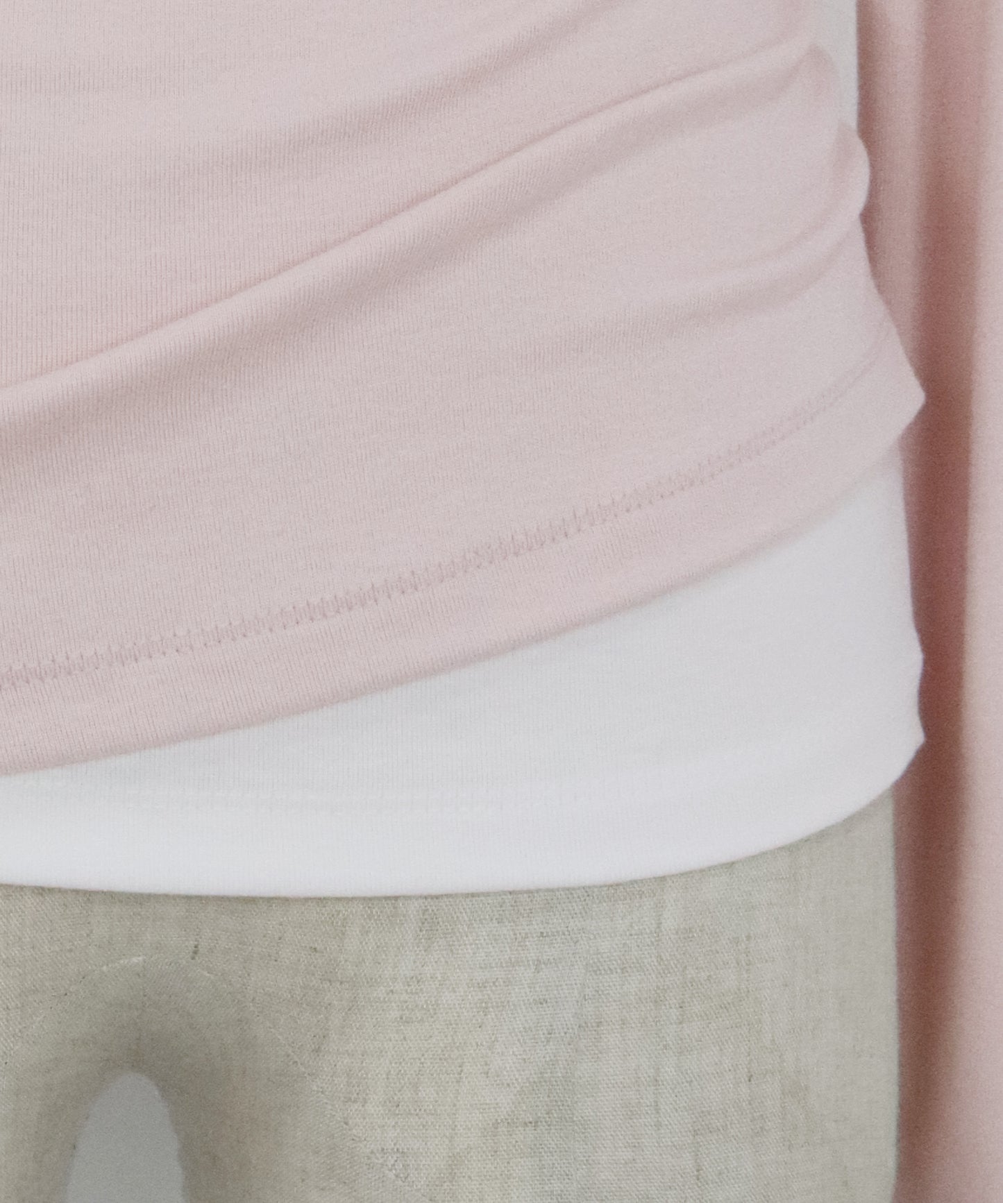 【早割5％OFF】ドレープレイヤードトップス【ネコポス】