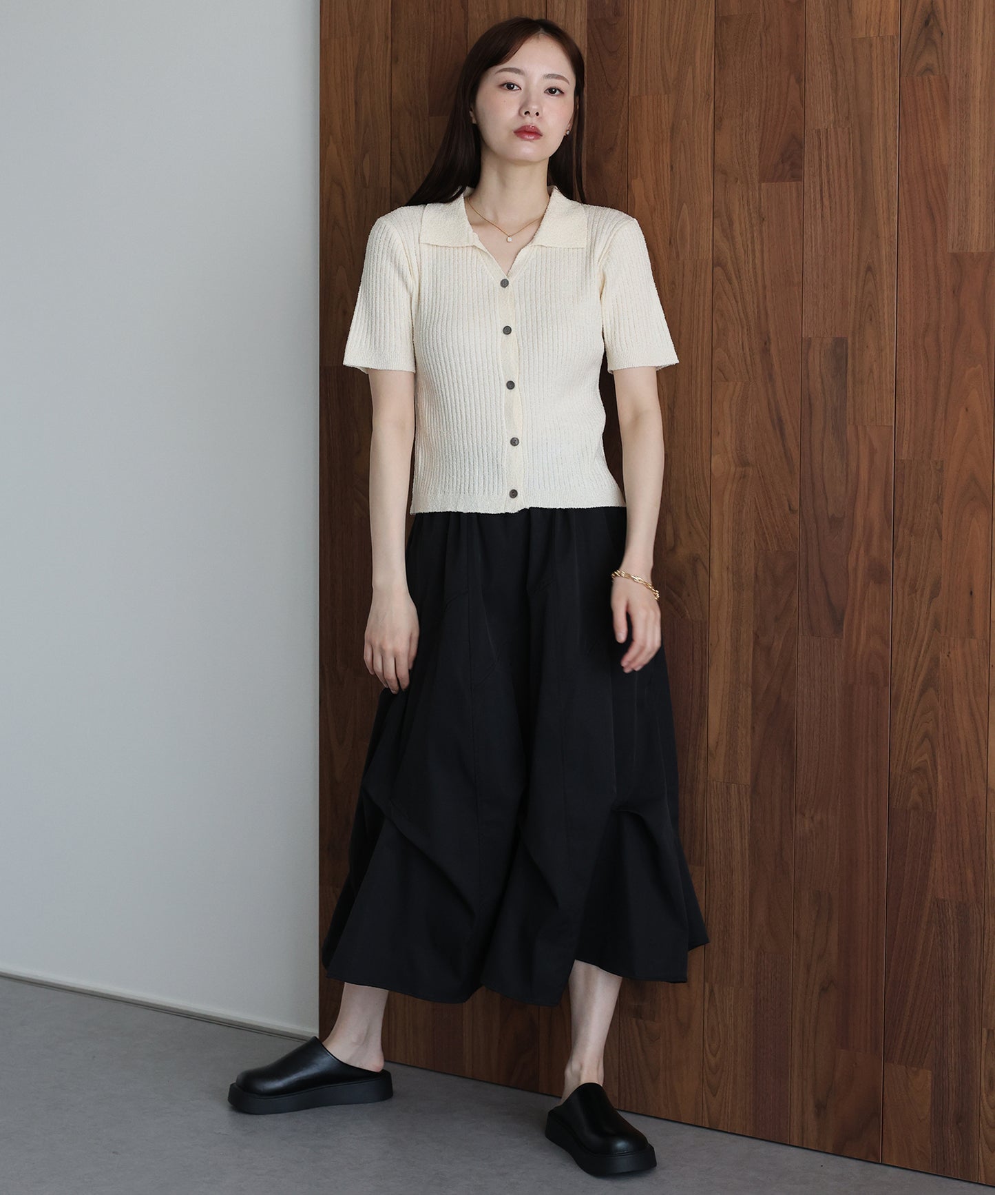 メランジスキッパーニット【メール便】