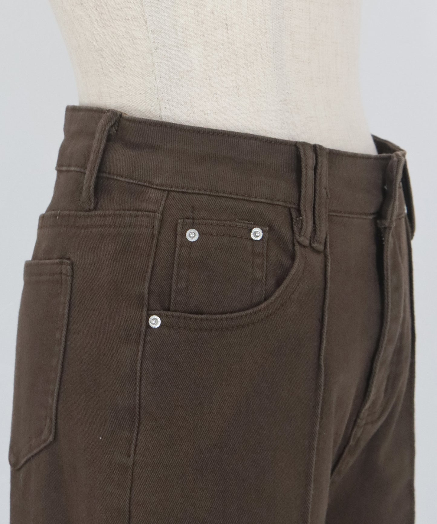 【早割5％OFF】センタープレスフレアデニム