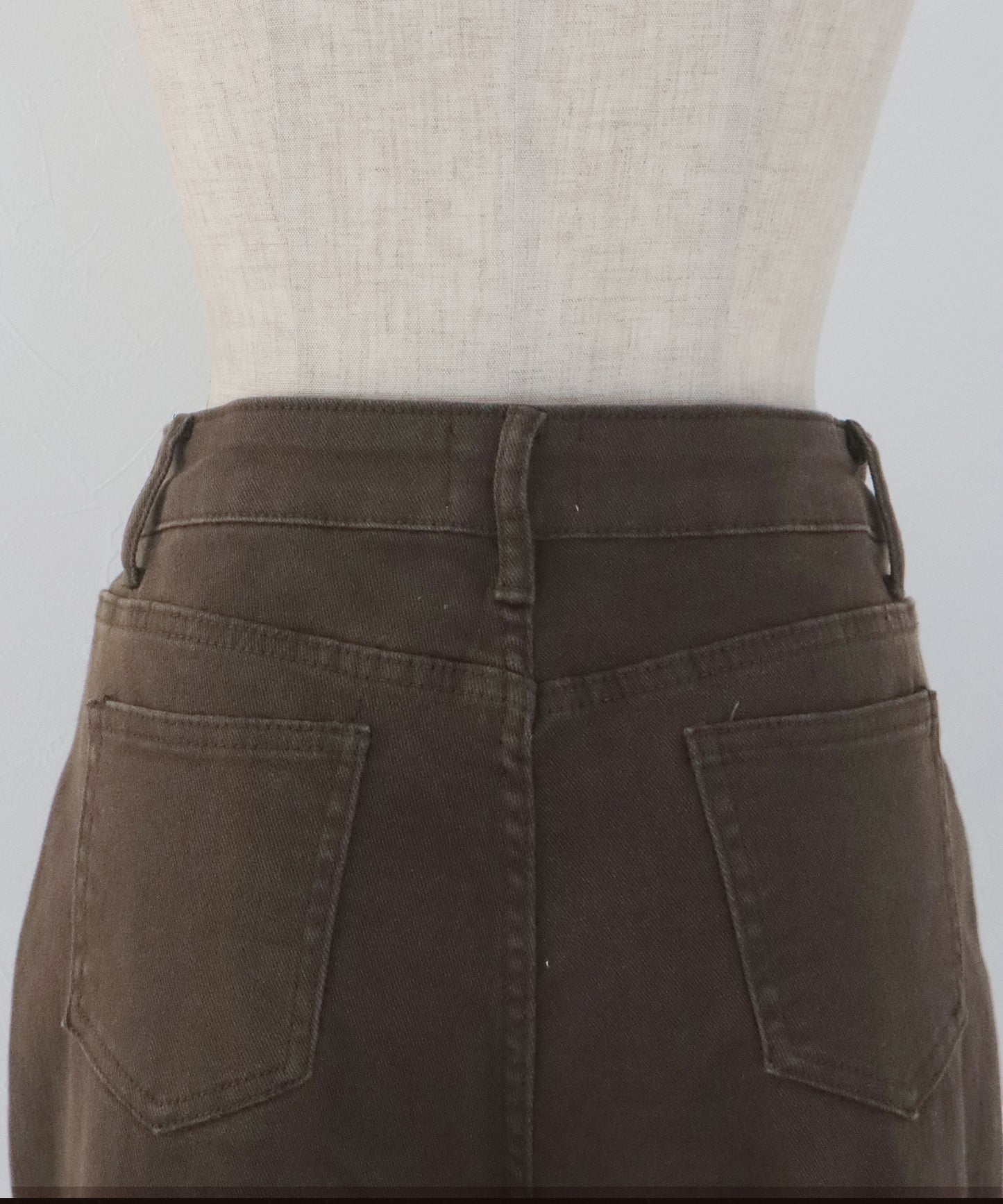 【早割5％OFF】センタープレスフレアデニム