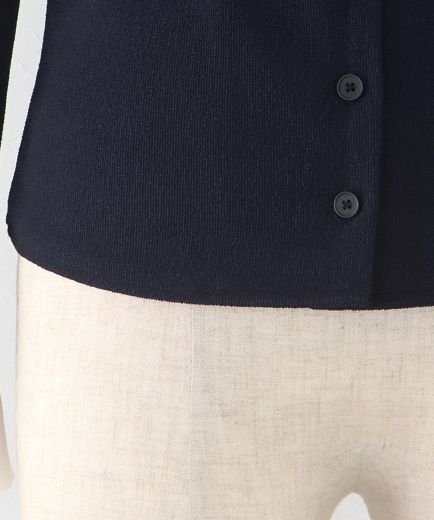 【早割5％OFF】ボウタイシャツドッキングカーディガン