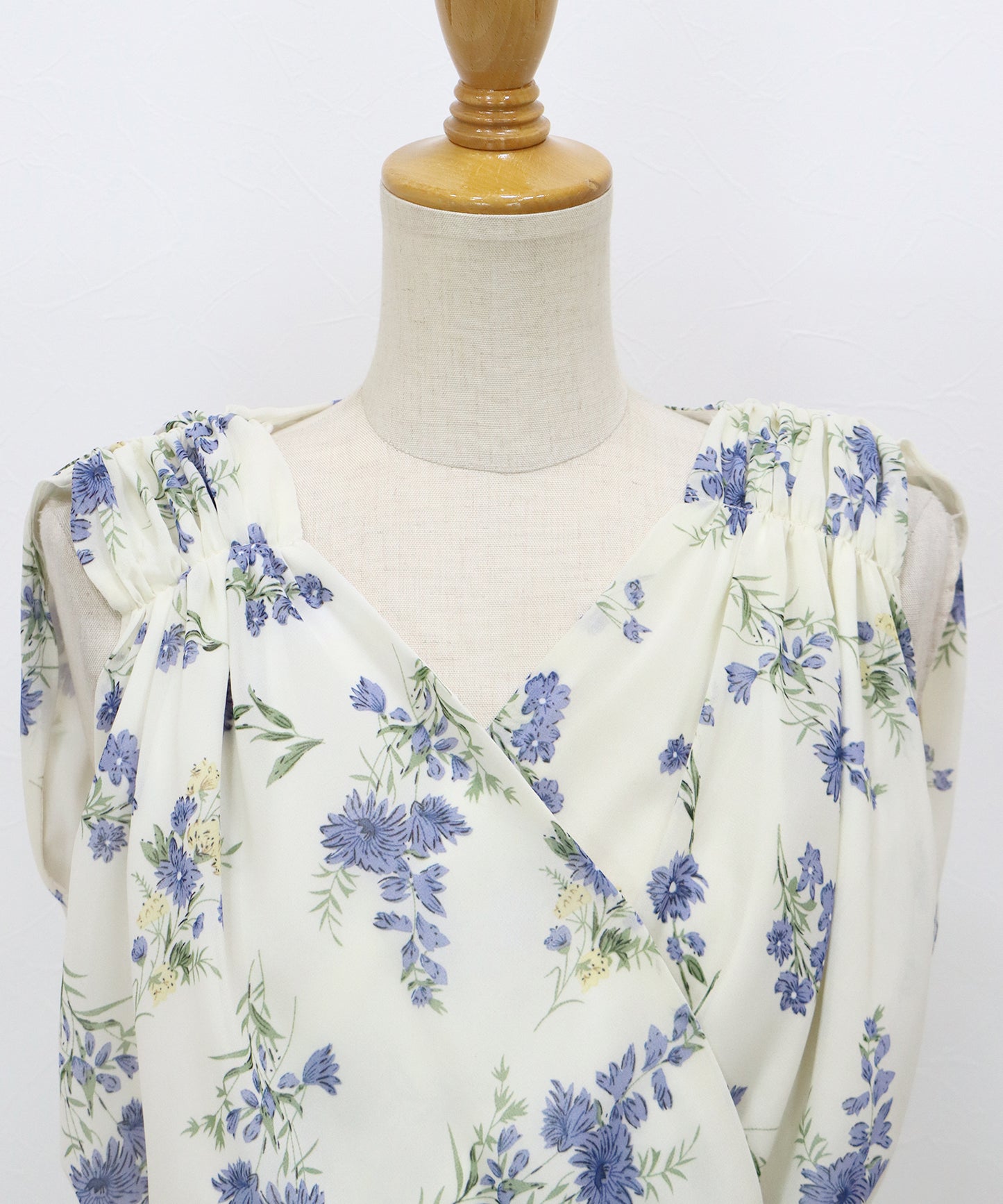 【早割5％OFF】フラワーカシュクールワンピース