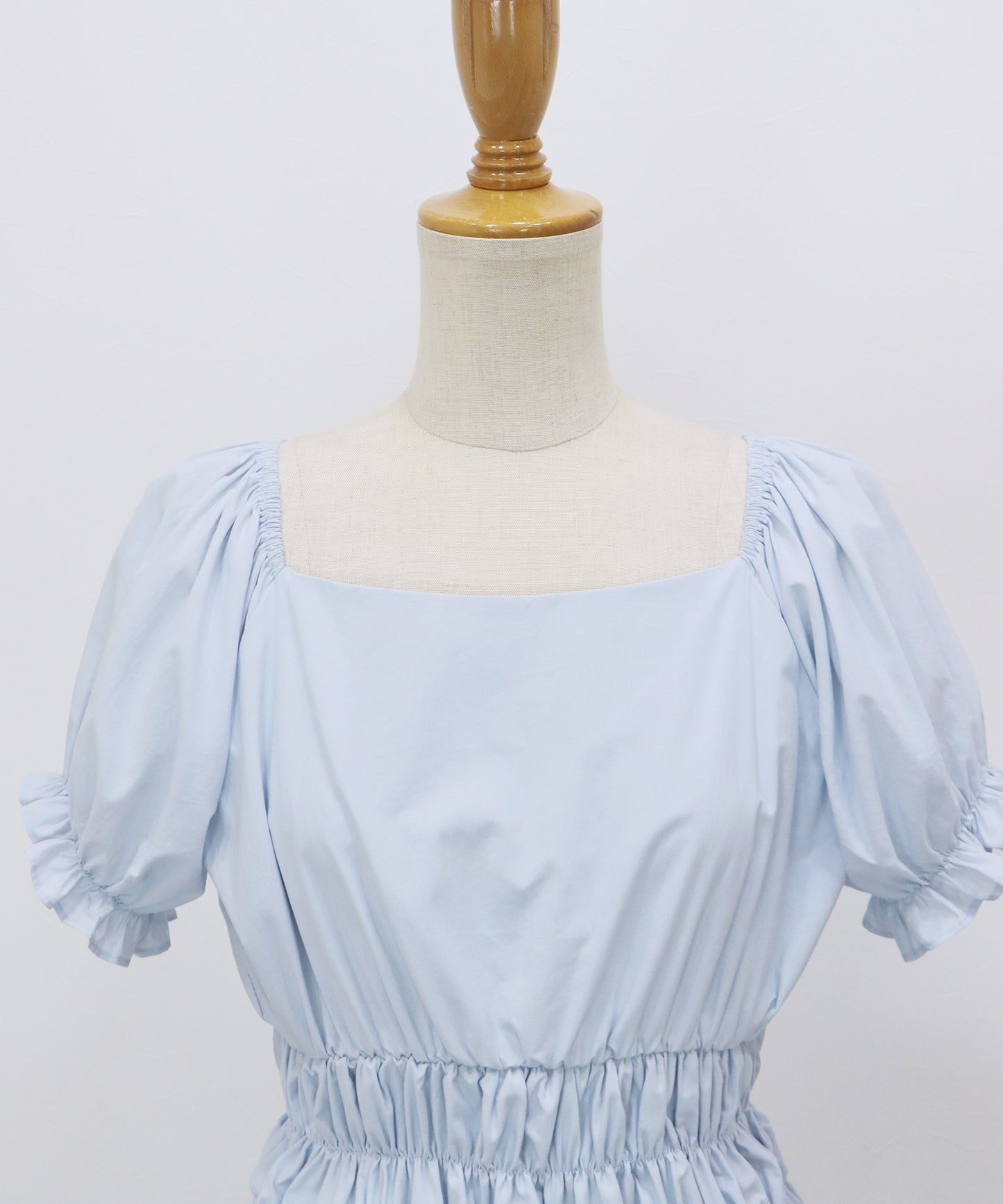 【早割5％OFF】コットンレースオフショルダーワンピース