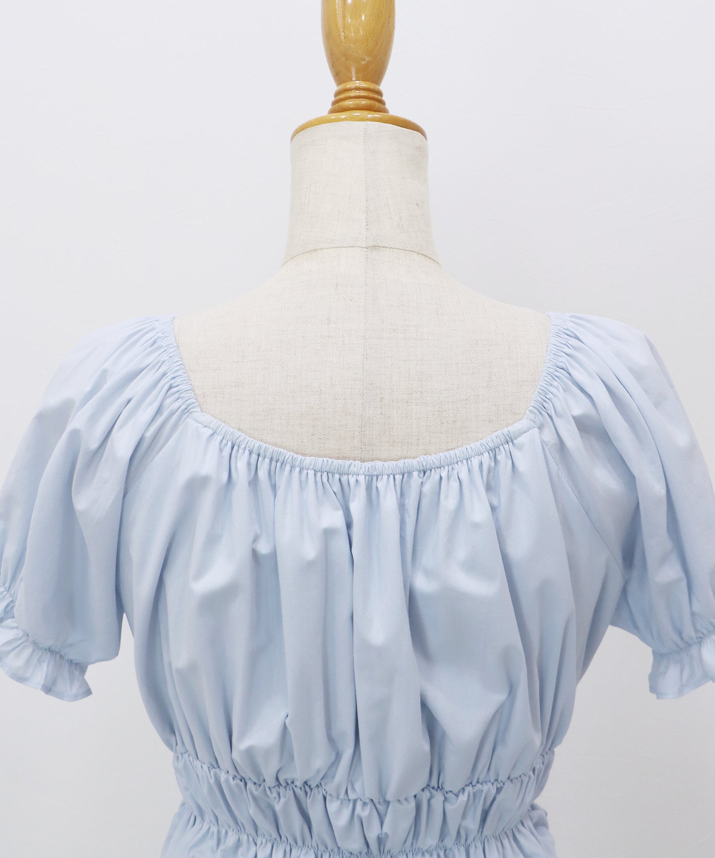 【早割5％OFF】コットンレースオフショルダーワンピース