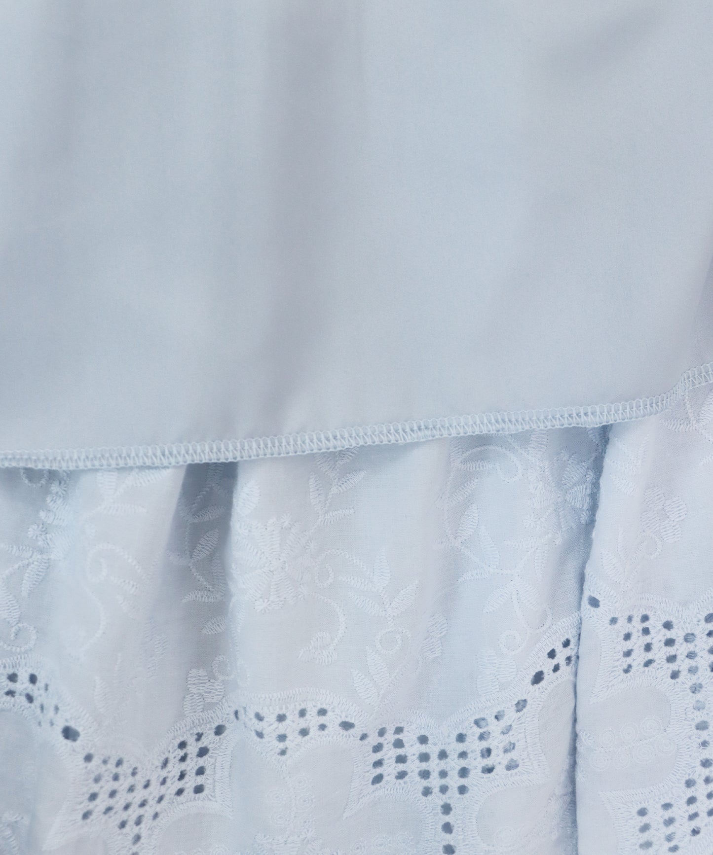 【早割5％OFF】コットンレースオフショルダーワンピース