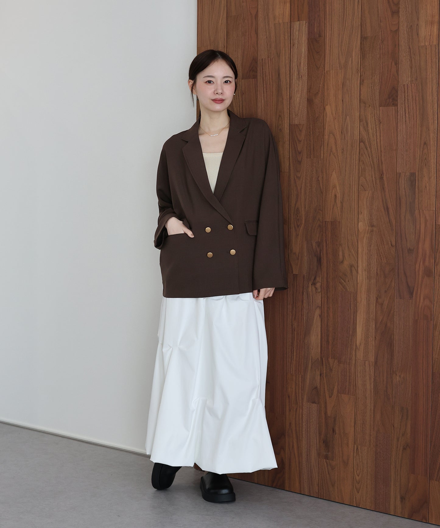 【早割5％OFF】リネンライクシャツジャケット