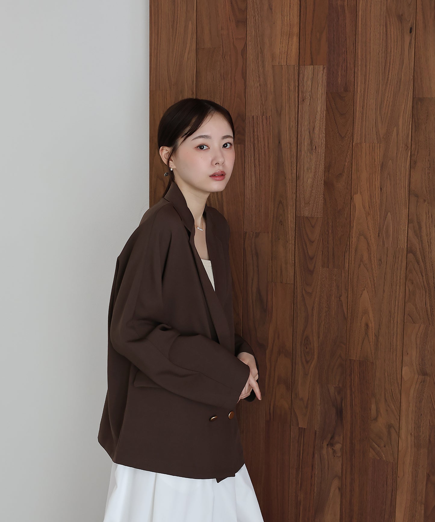 【早割5％OFF】リネンライクシャツジャケット