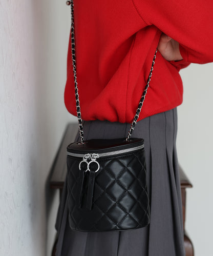 ハートキルティングバッグ