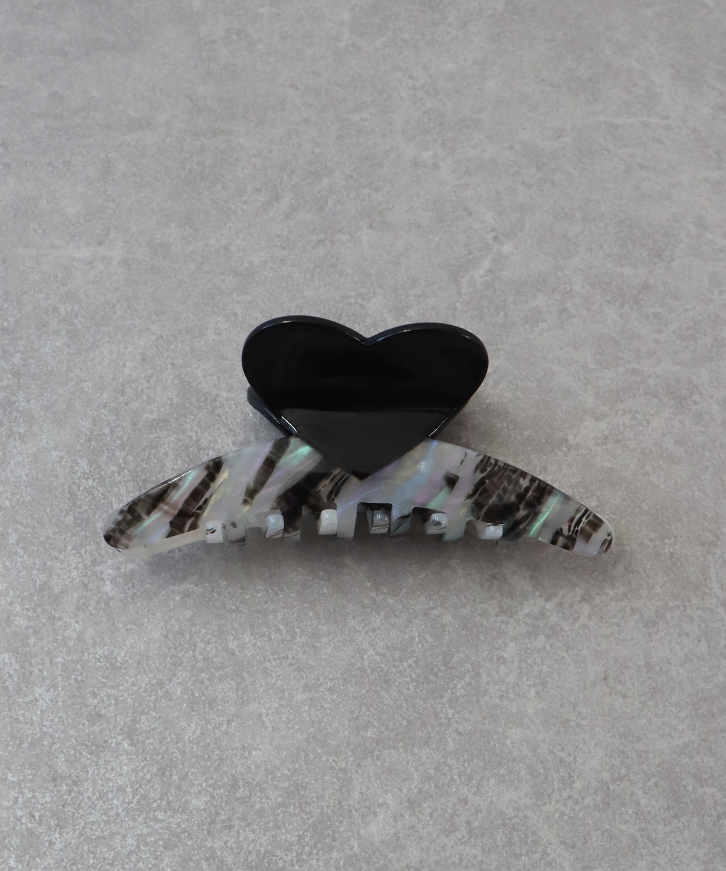 マーブルハートバンスクリップ