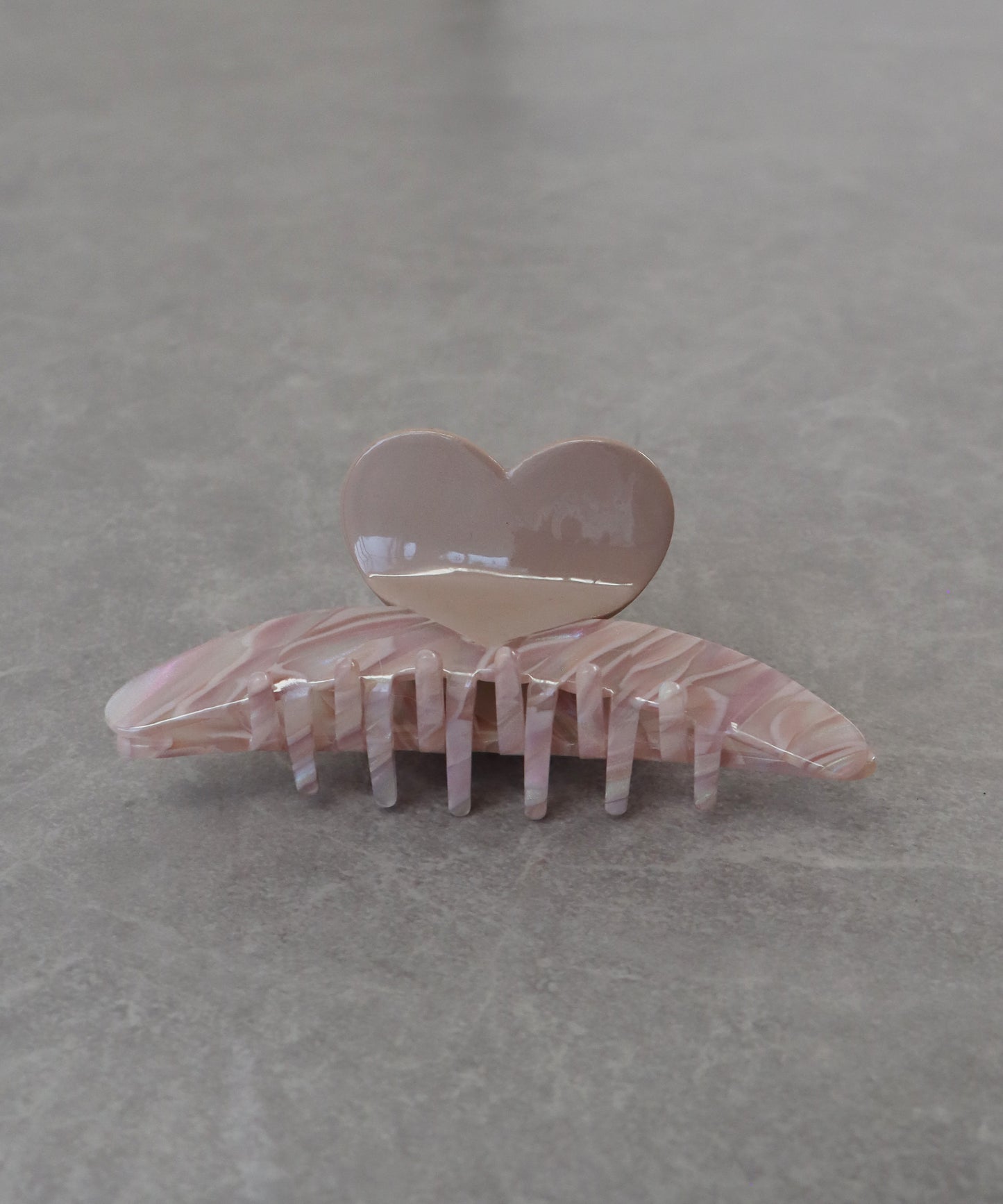 マーブルハートバンスクリップ