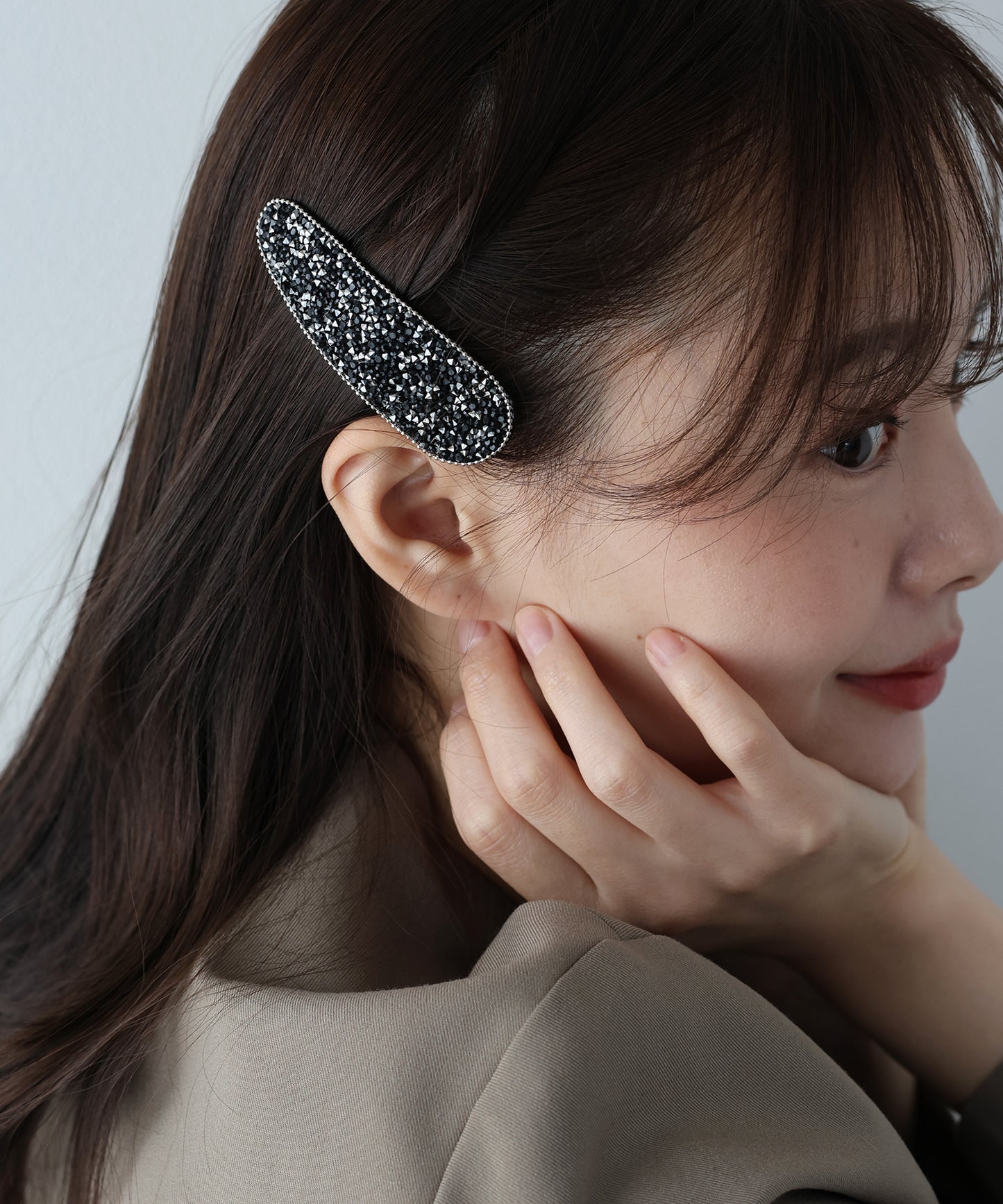 【早割5％OFF】グリッターラメヘアピン【ネコポス】