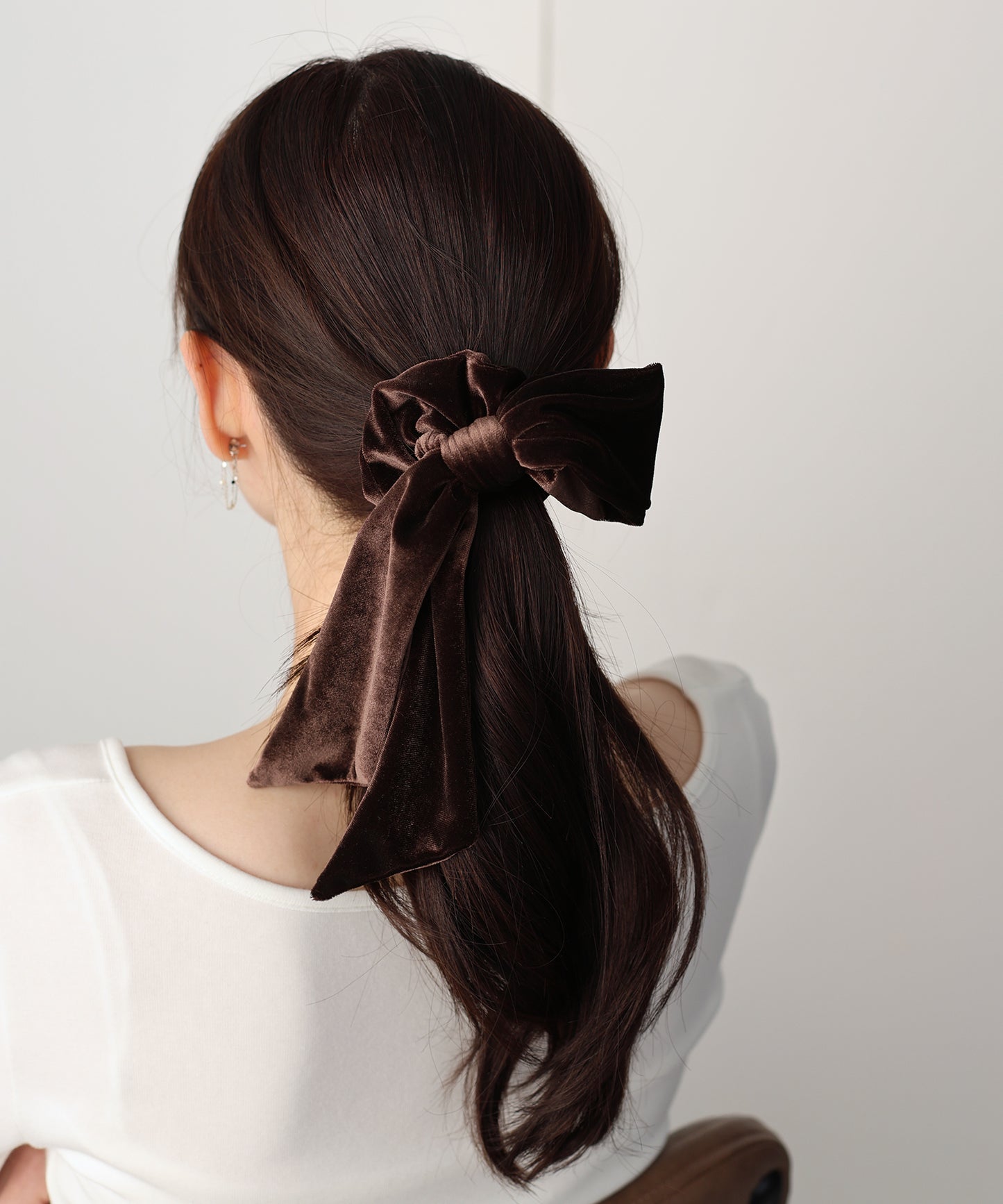 ループリボンベロアシュシュ【ネコポス】