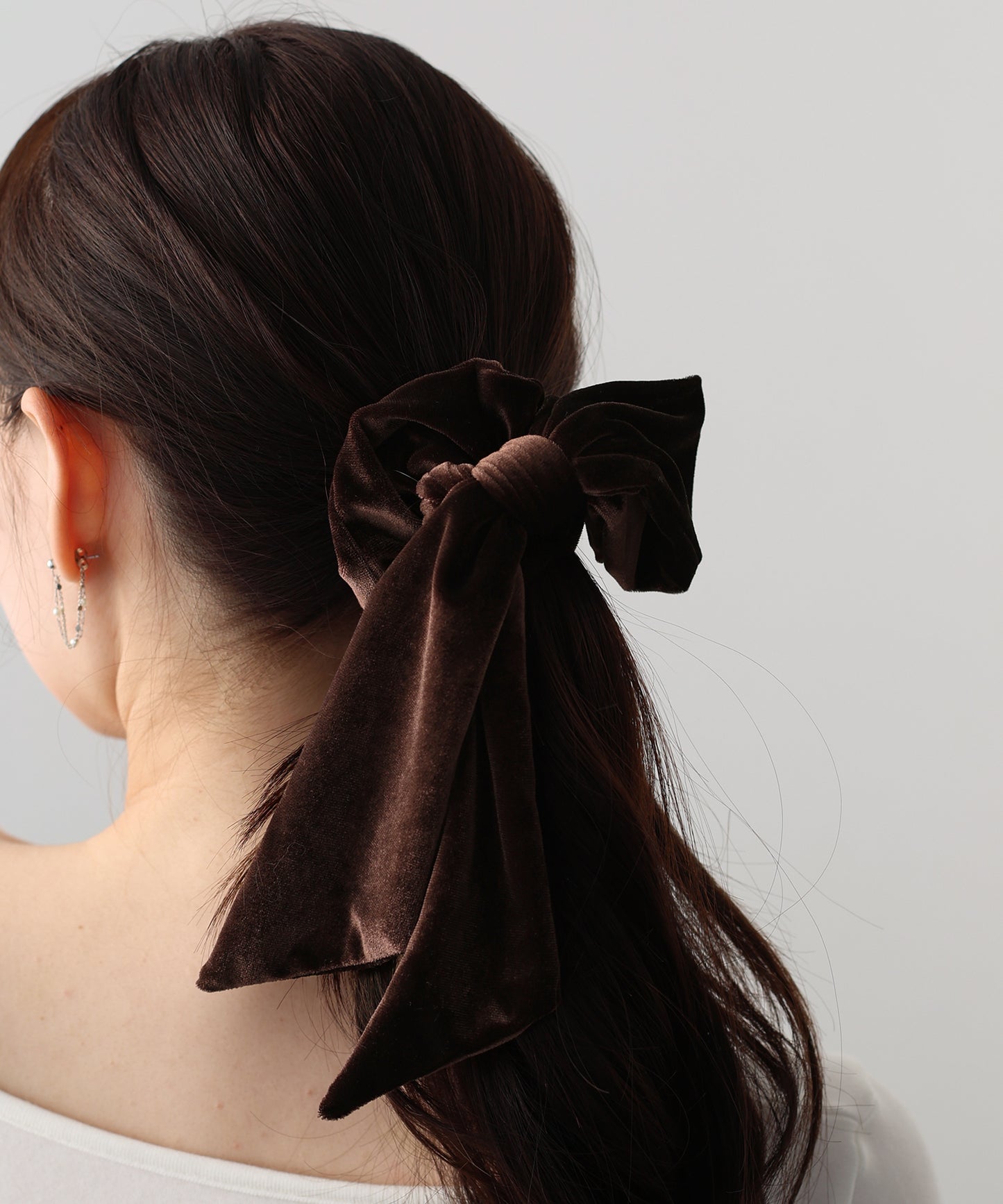 ループリボンベロアシュシュ【ネコポス】