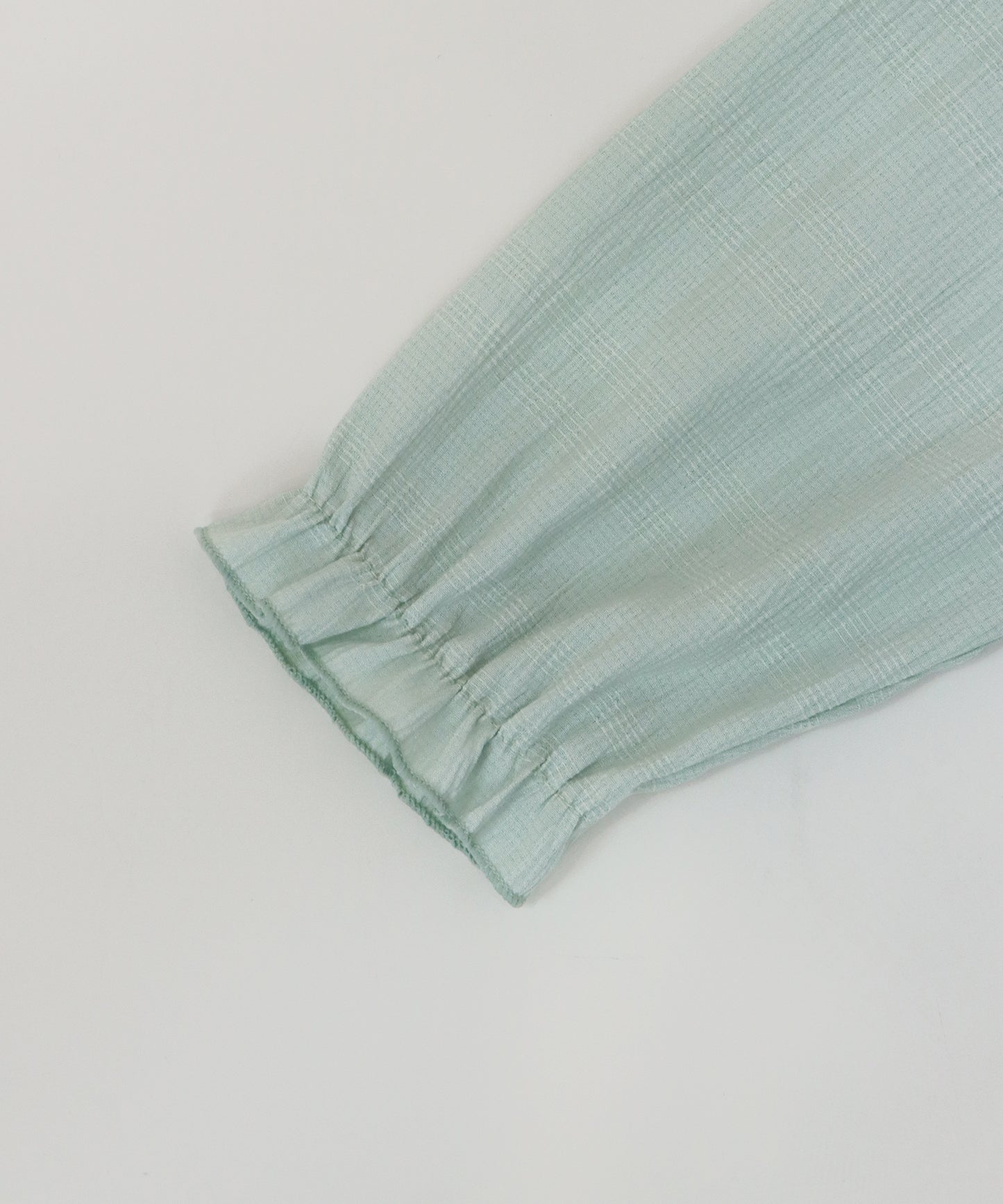 【早割5％OFF】スクエアネックギャザーブラウス【ネコポス】