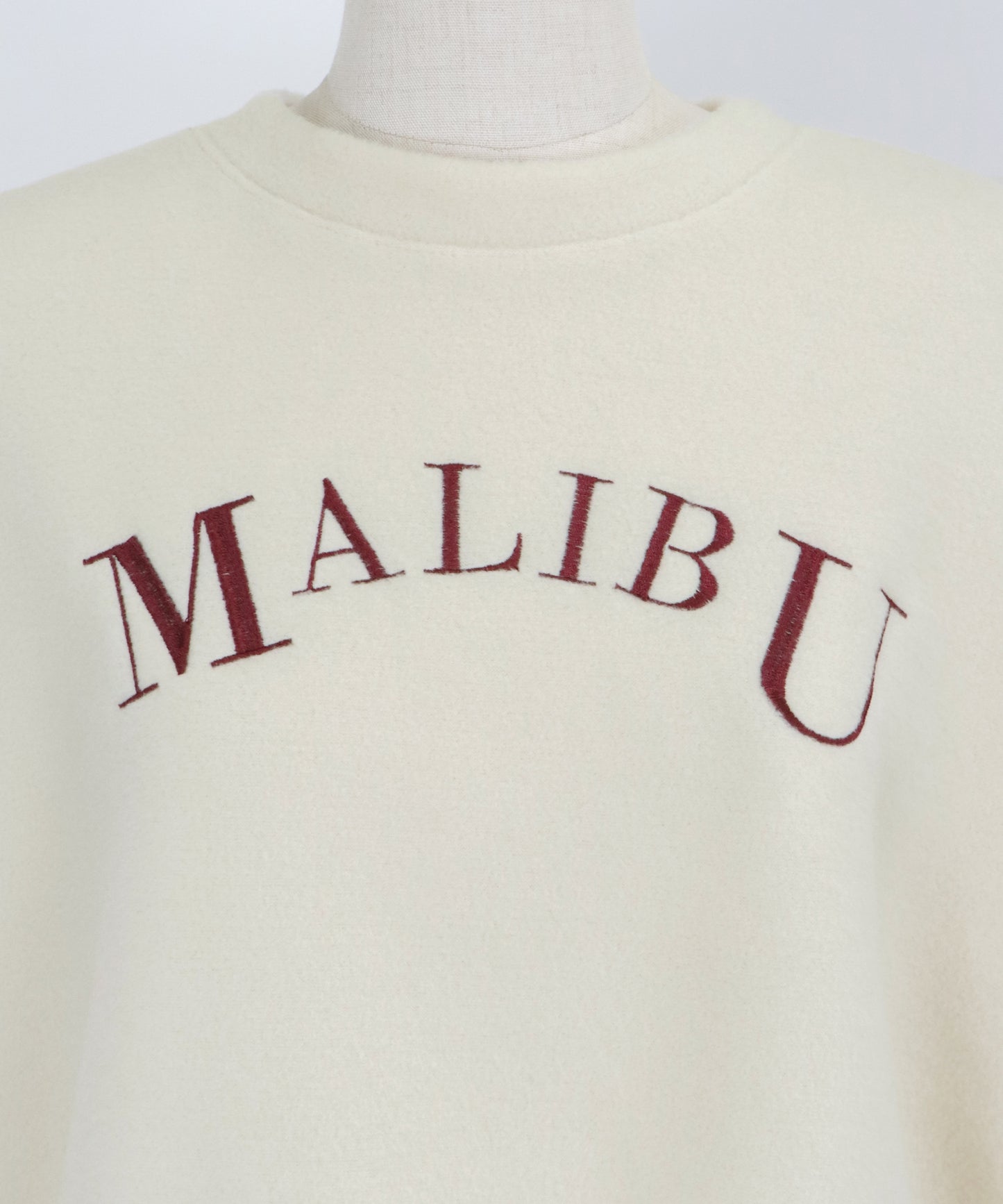 MALIBU起毛フリーススウェット