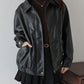 フェイクレザージャケット