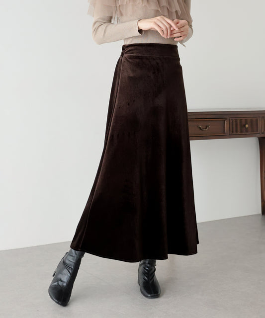 【SALE】ベロアマーメイドスカート
