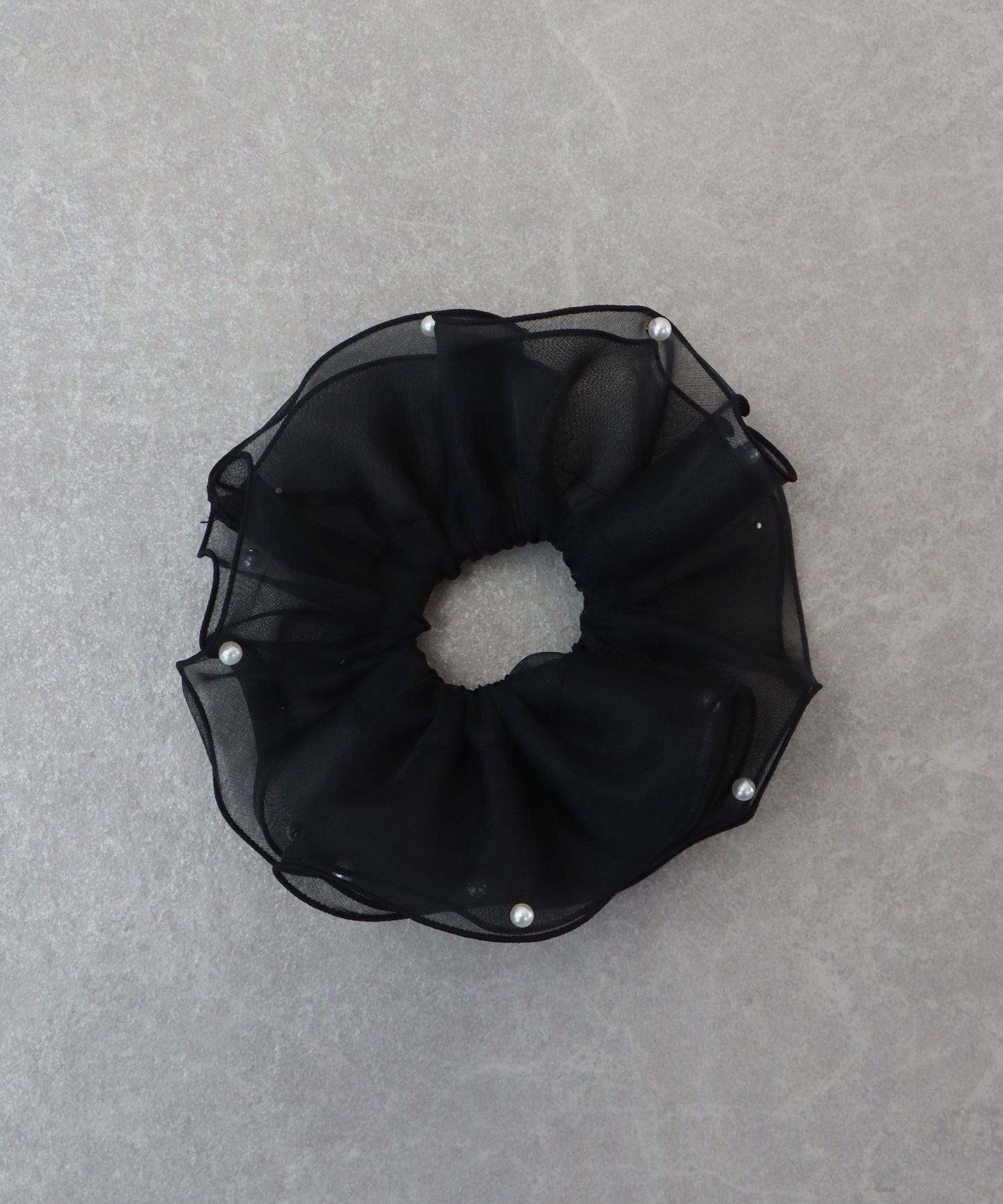 オーガンジーパールシュシュ【ネコポス】