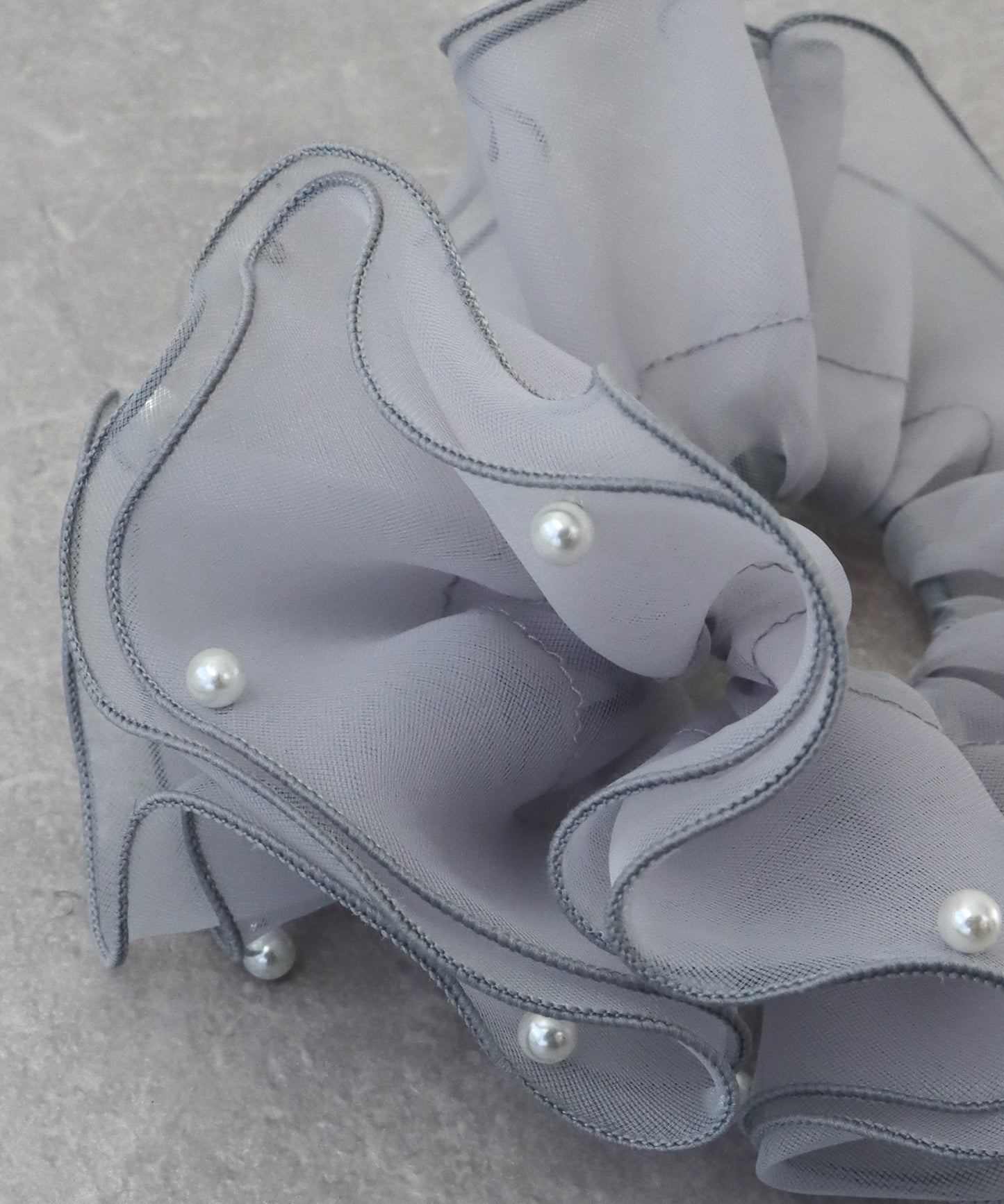 オーガンジーパールシュシュ【ネコポス】