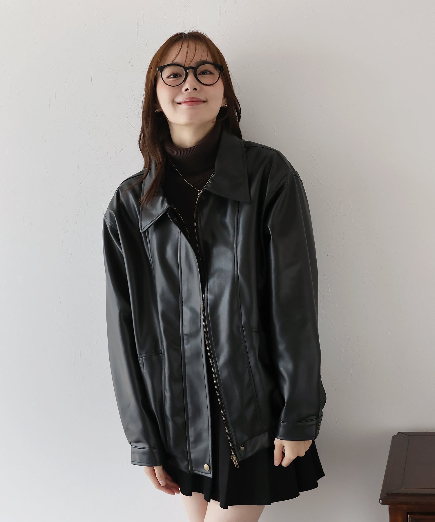 フェイクレザージャケット – BLUE ONLINE