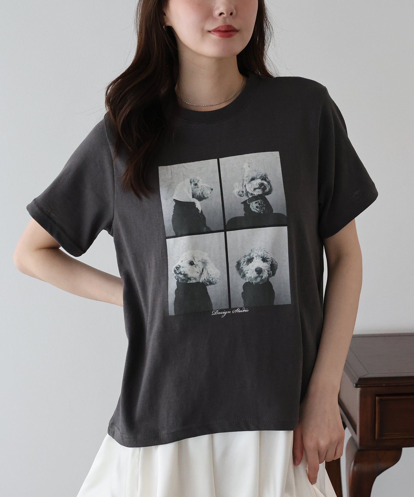 【早割5％OFF】DOGフォトプリント半袖Ｔシャツ【ネコポス】