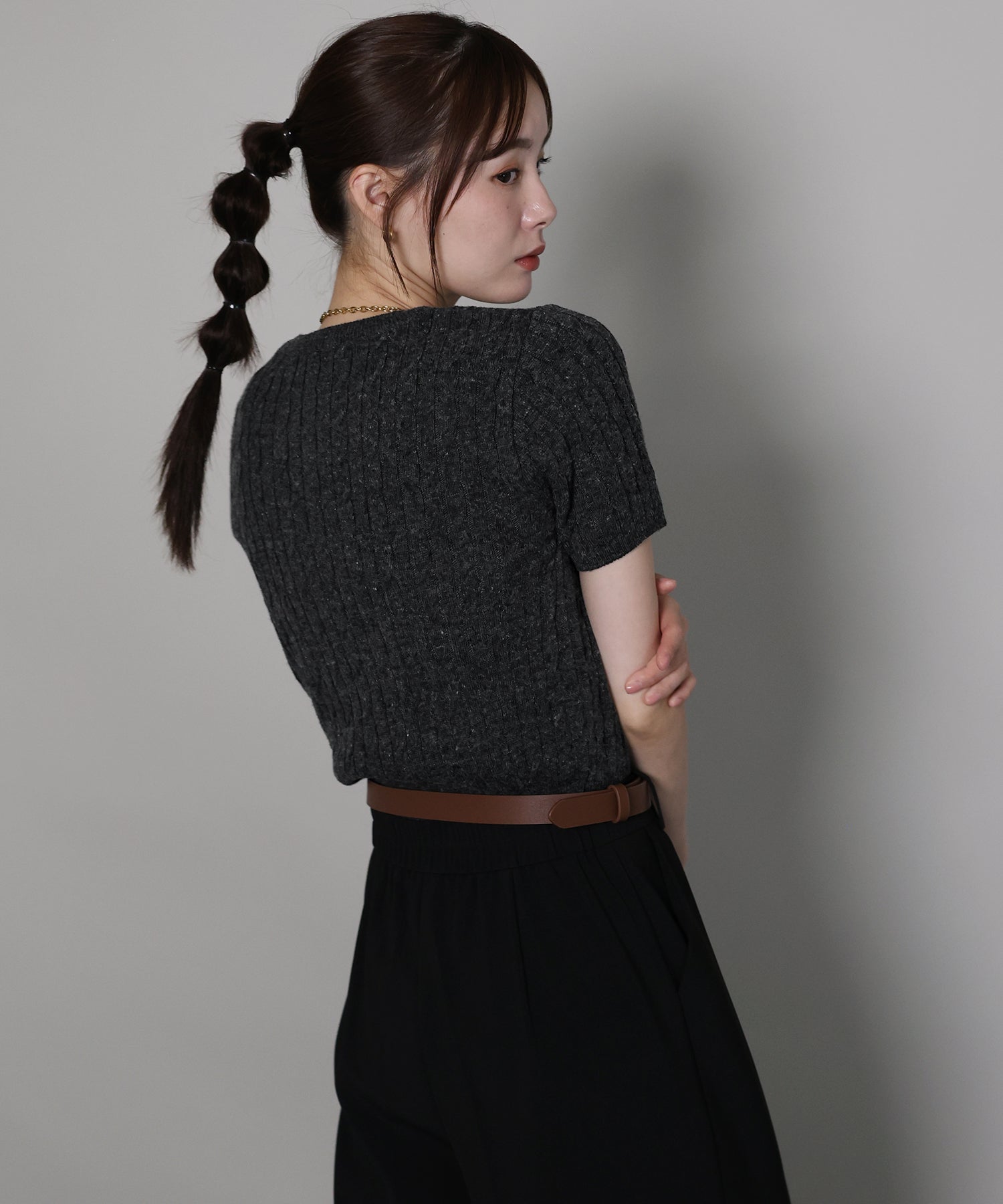 TIME SALE】カシミヤ混ケーブルニット[ J by blue ] – BLUE ONLINE