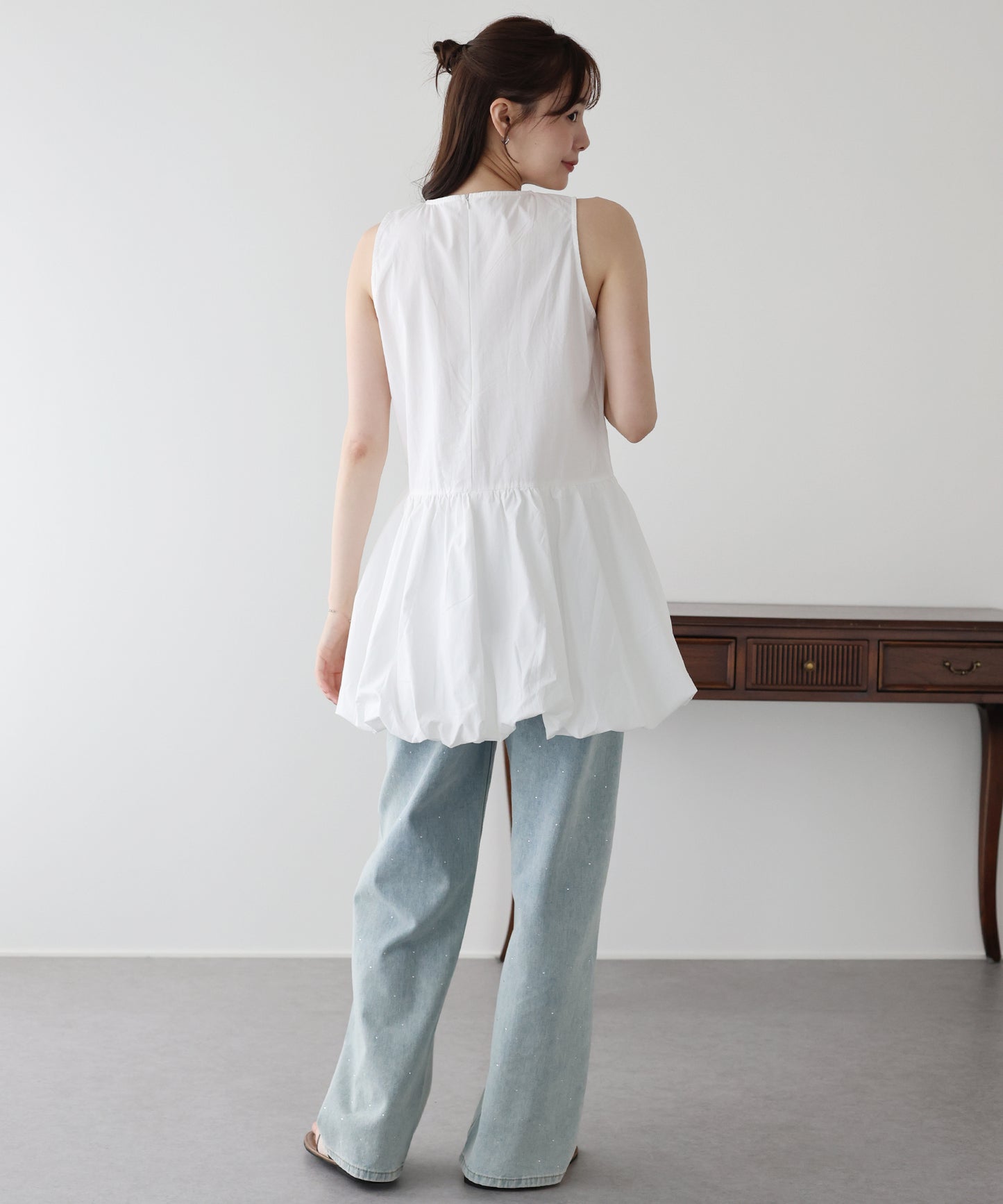 【早割5％OFF】バルーンミニワンピース