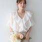 シアーラッフルブラウス【メール便】