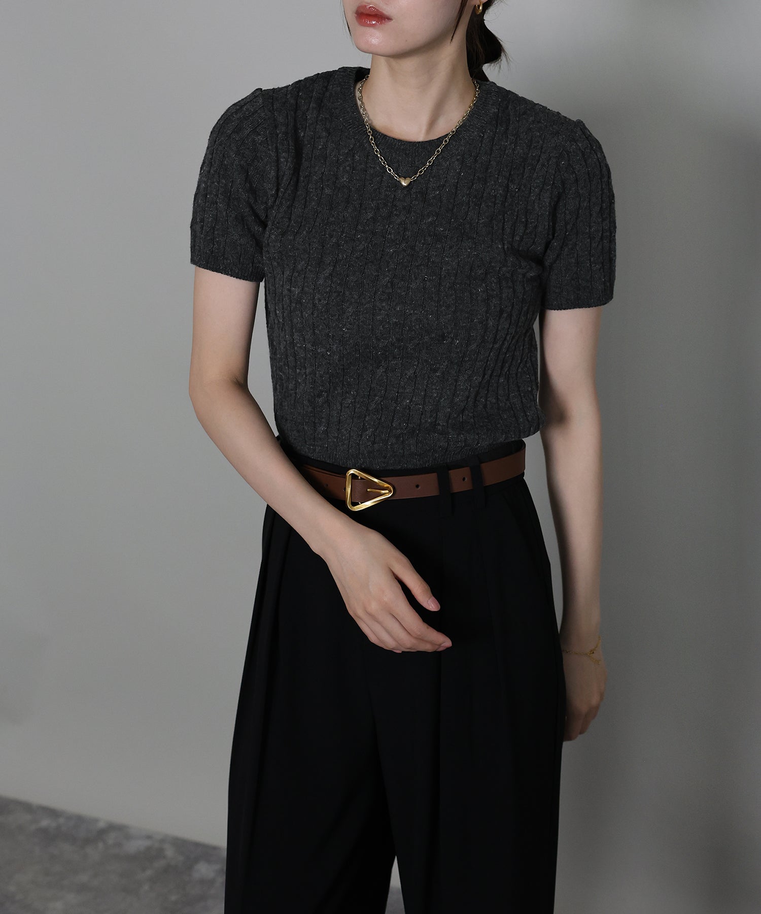 TIME SALE】カシミヤ混ケーブルニット[ J by blue ] – BLUE ONLINE