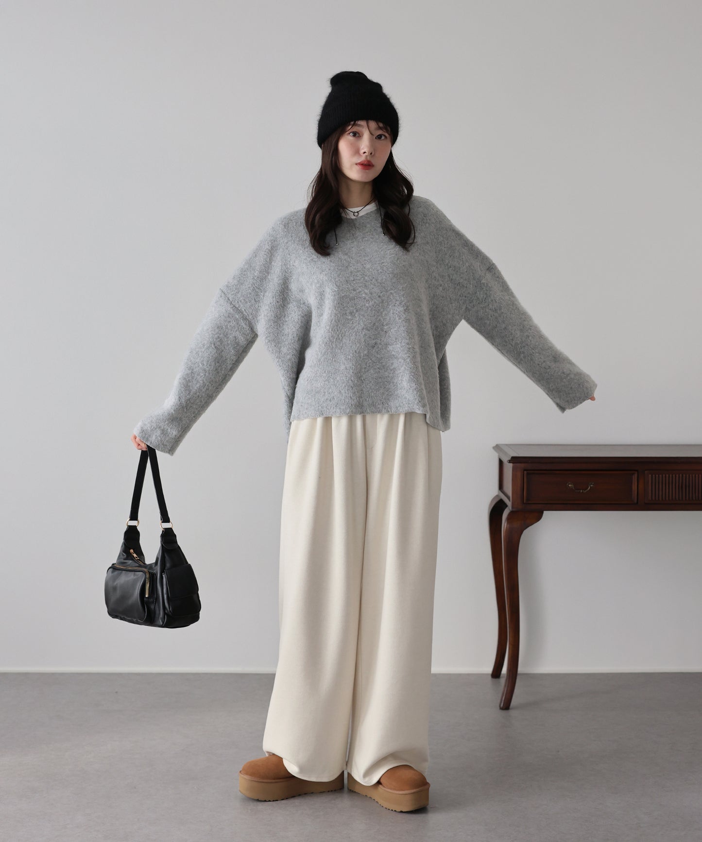 【早割5％OFF】シャギープルオーバー