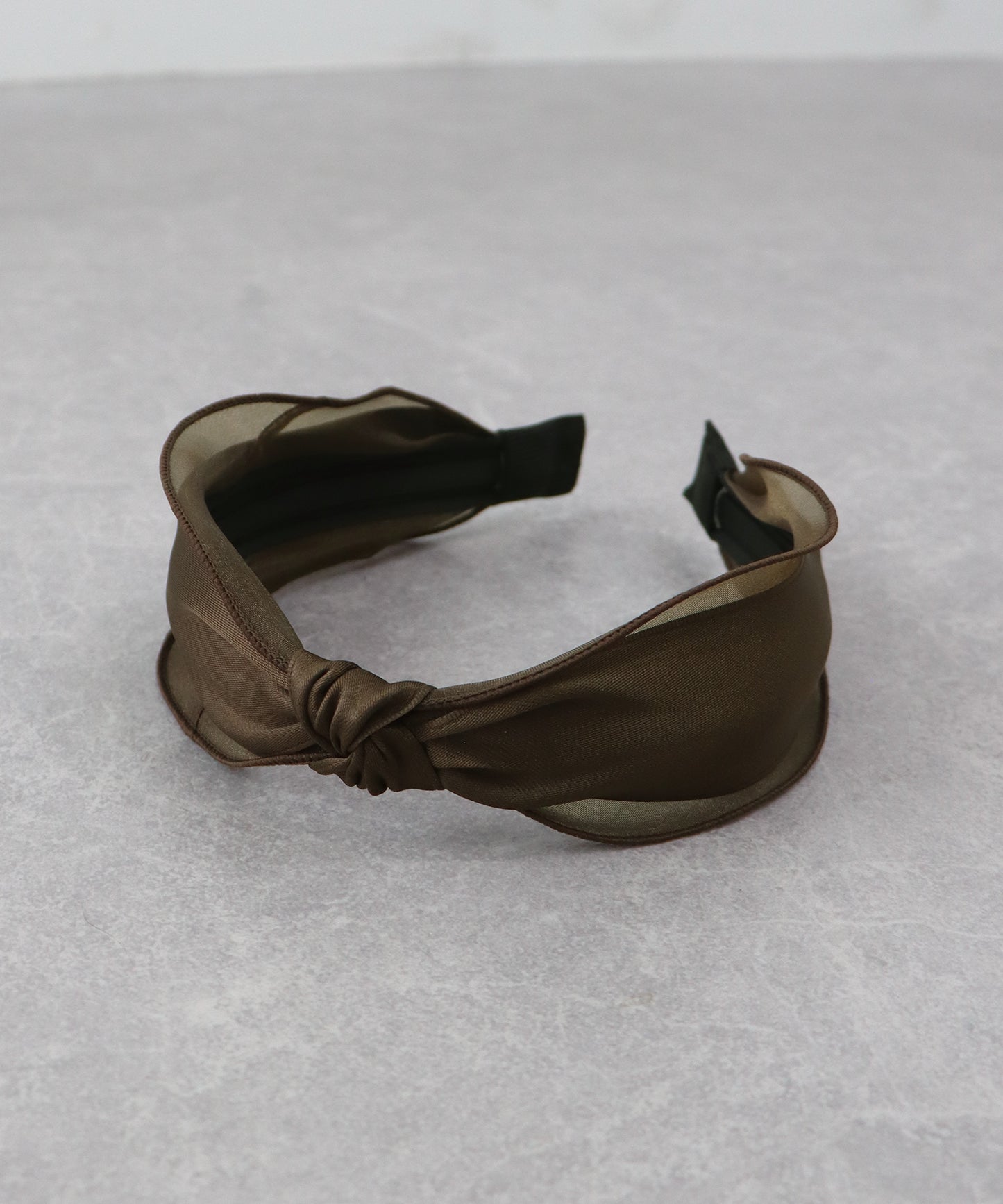 オーガンジーサテンカチューシャ