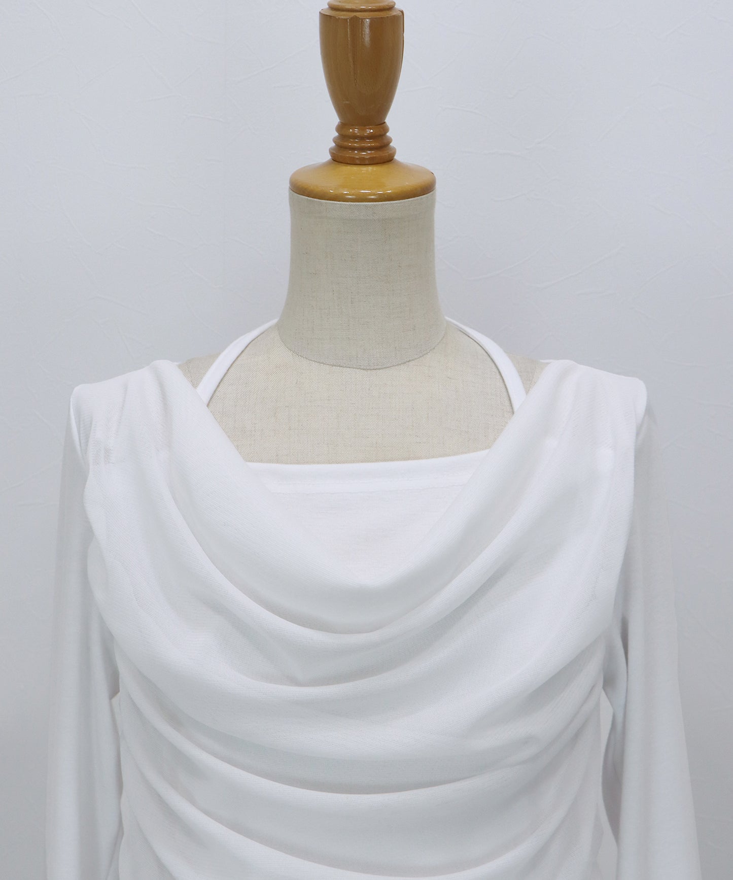 【早割5％OFF】レイヤードチュールドレープTシャツ【ネコポス】