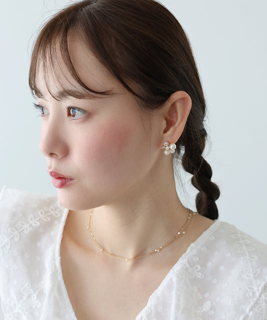 ビジュパールピアス / ニッケルフリー【メール便】