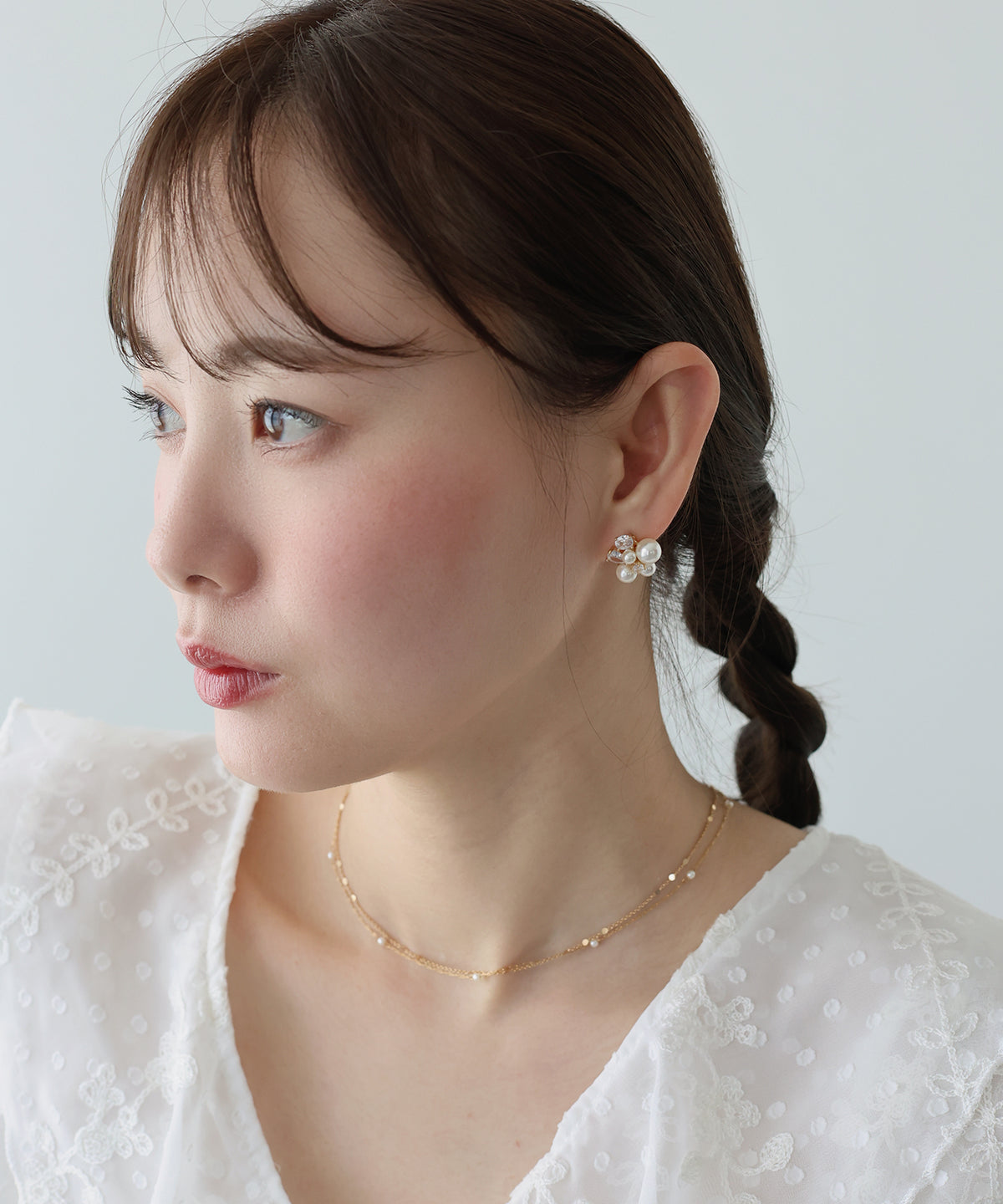 ビジュパールピアス / ニッケルフリー【メール便】