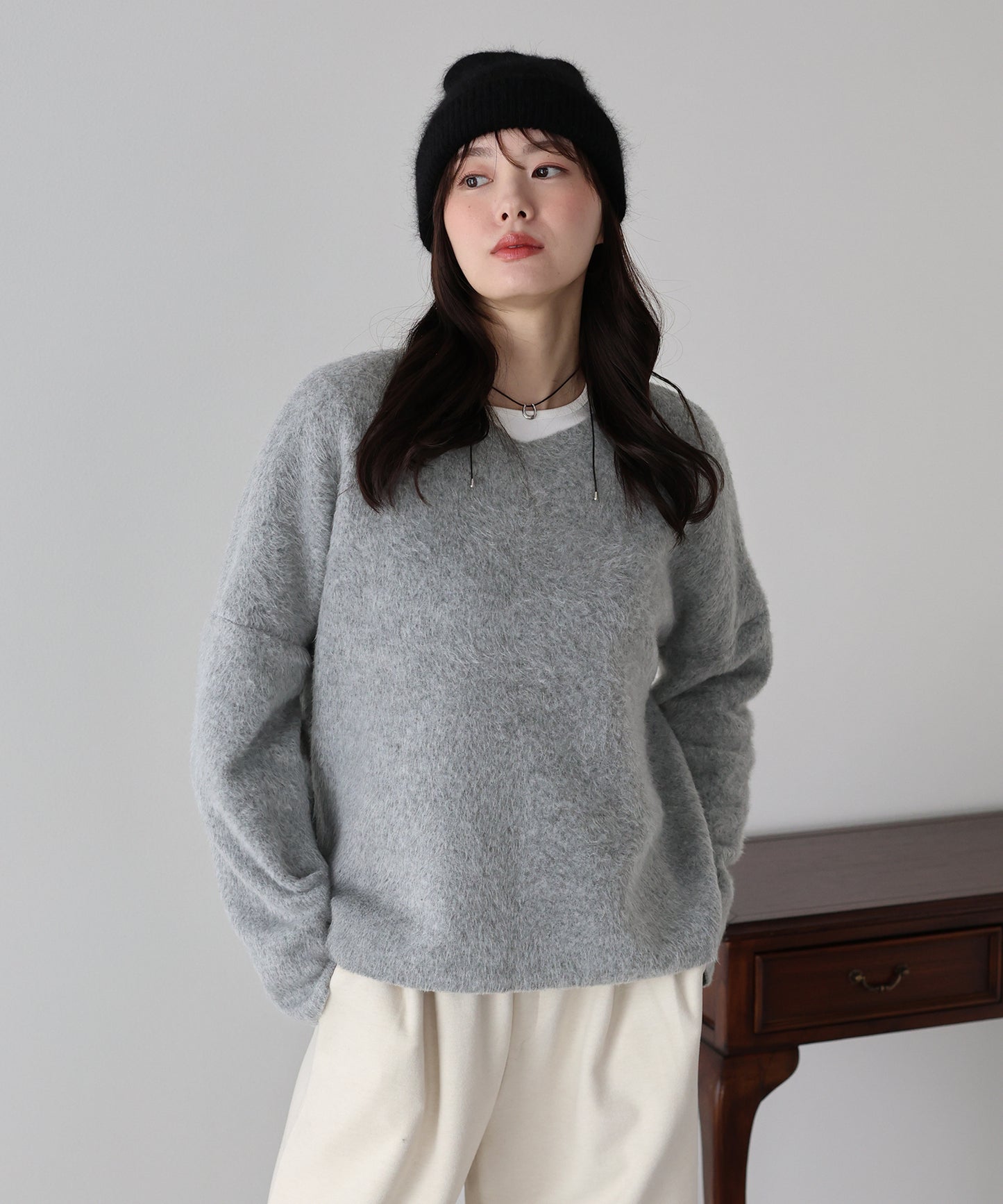 【早割5％OFF】シャギープルオーバー