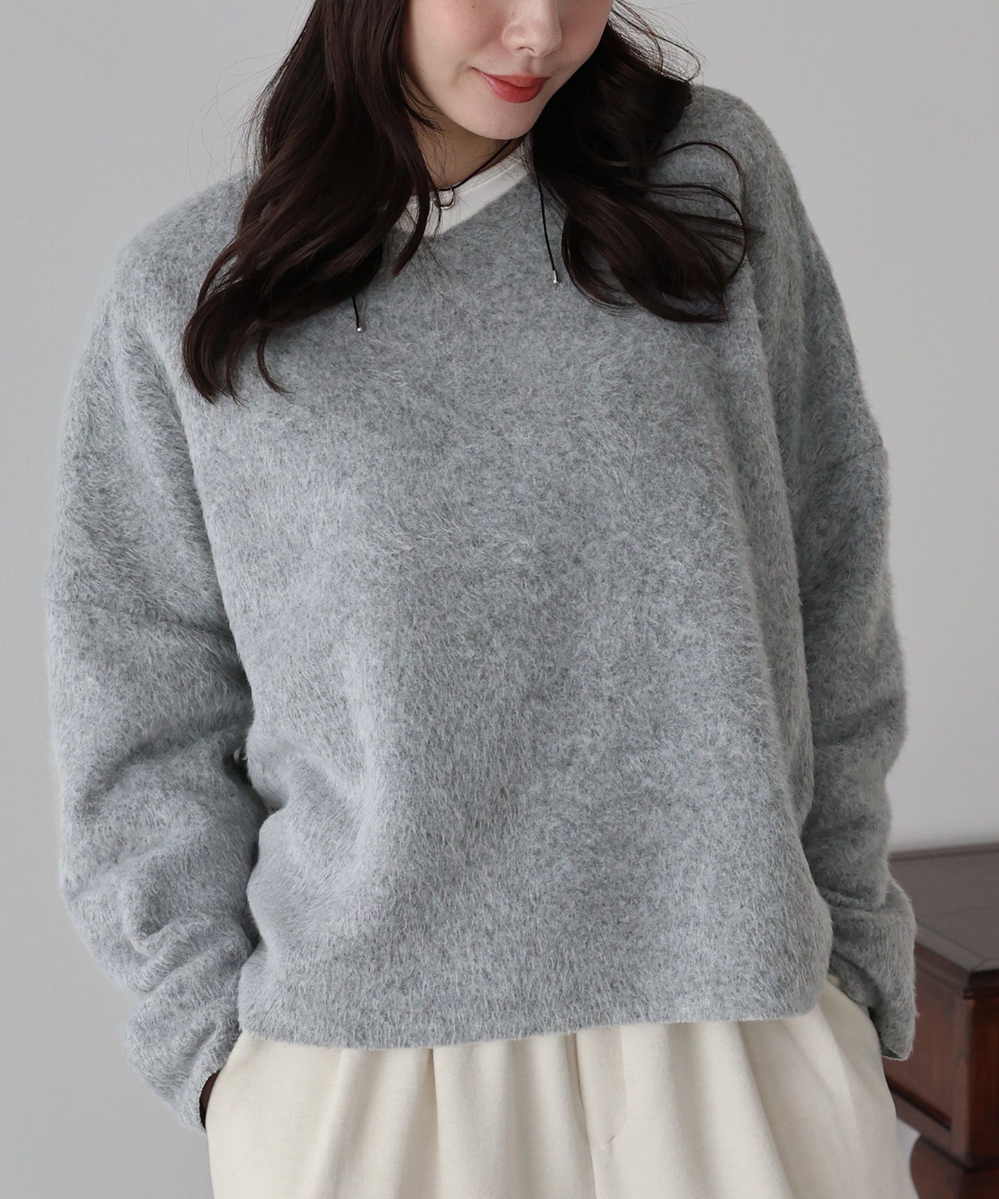 【早割5％OFF】シャギープルオーバー