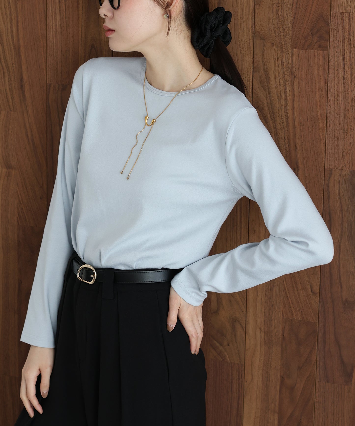 クルーネックTシャツ[ J by blue ]【ネコポス】