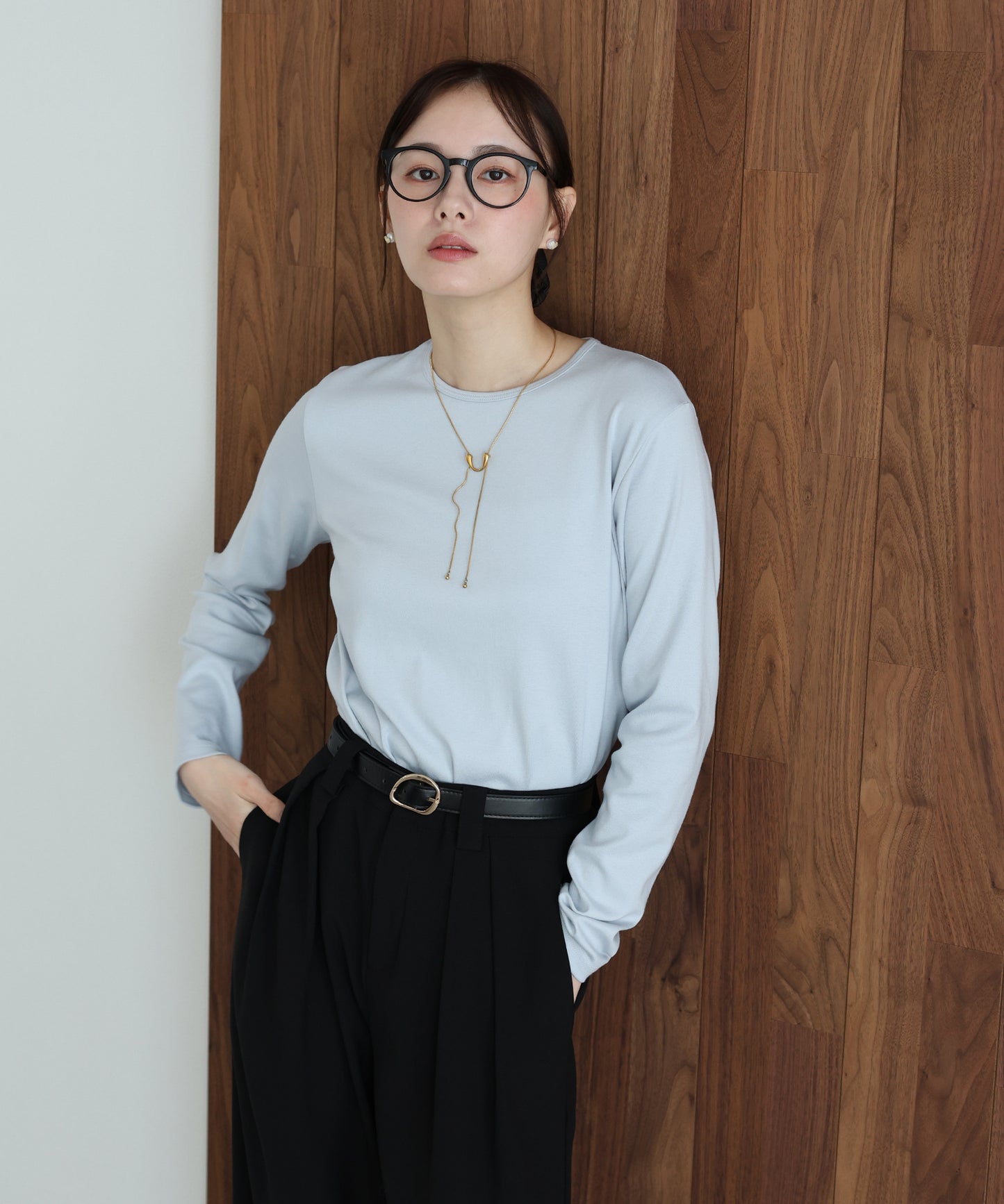 クルーネックTシャツ[ J by blue ]【ネコポス】