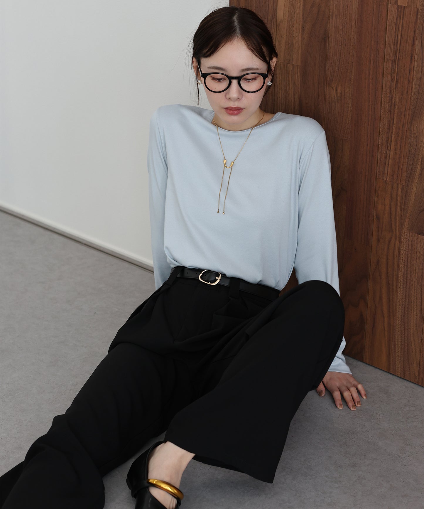 クルーネックTシャツ[ J by blue ]【ネコポス】