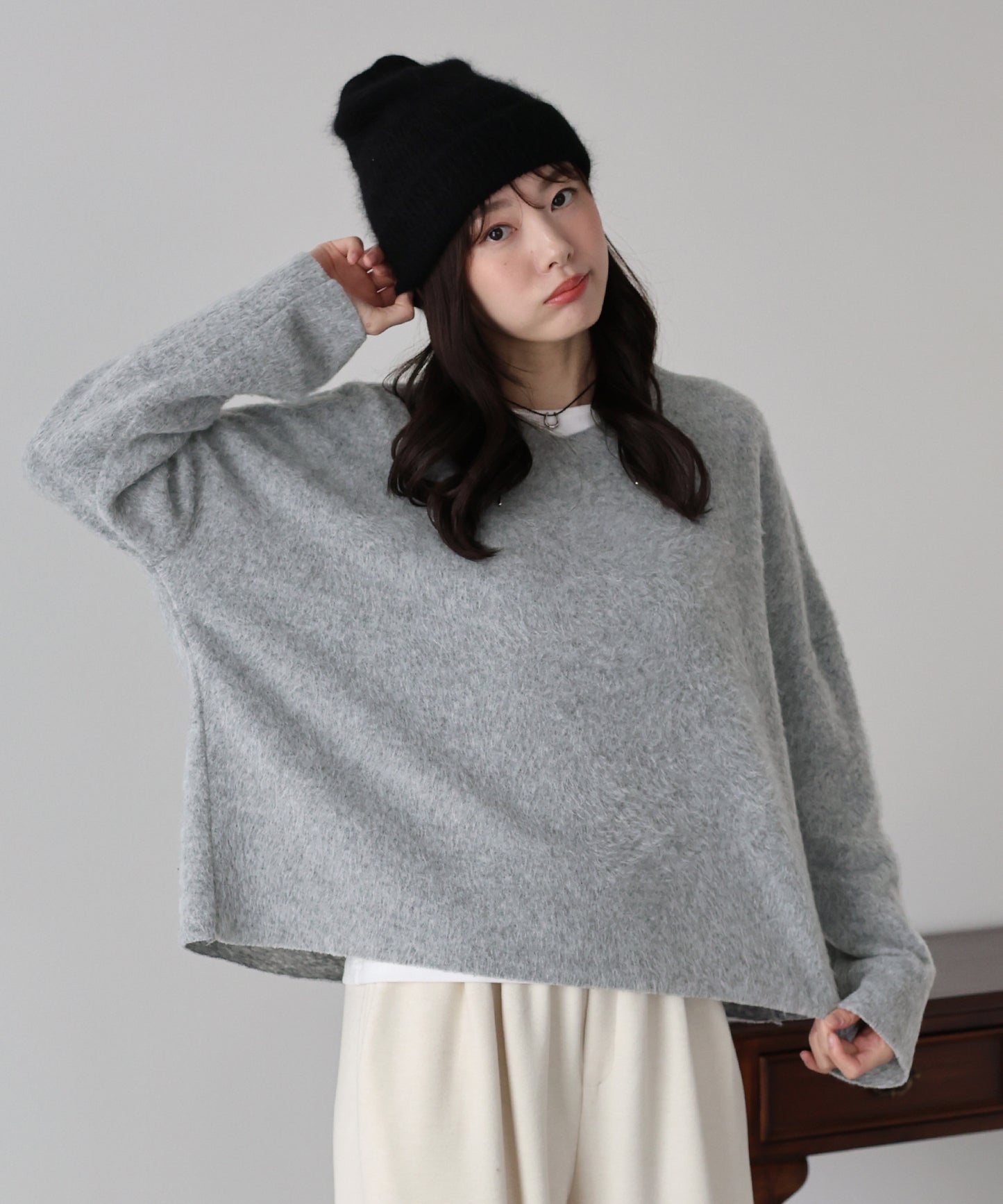 【早割5％OFF】シャギープルオーバー