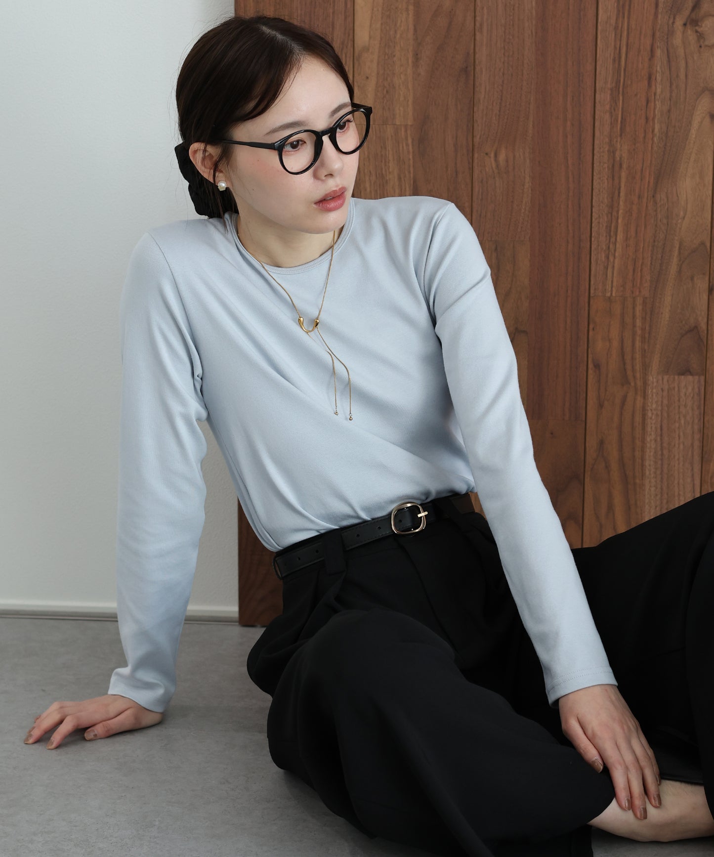 クルーネックTシャツ[ J by blue ]【ネコポス】