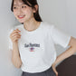 【TIME SALE】San Fransisco刺繍Tシャツ【ネコポス】