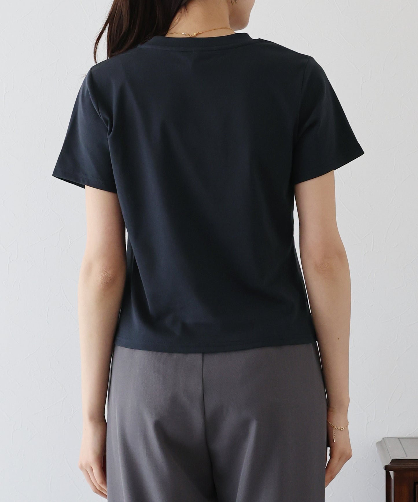 【TIME SALE】ワンポイントロゴ刺繍Tシャツ【ネコポス】