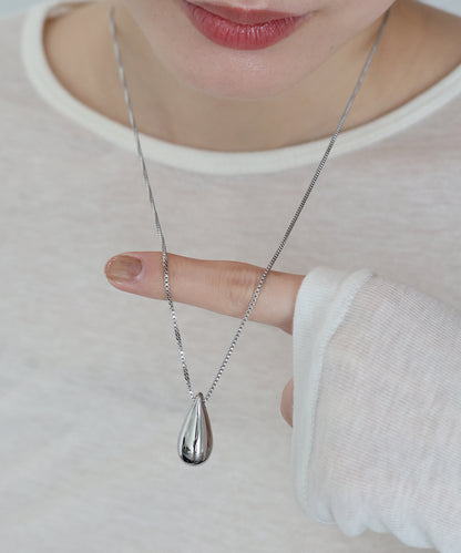 【早割5％OFF】ドロップボールロングネックレス / サージカルステンレス【ネコポス】