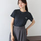 【TIME SALE】ワンポイントロゴ刺繍Tシャツ【ネコポス】